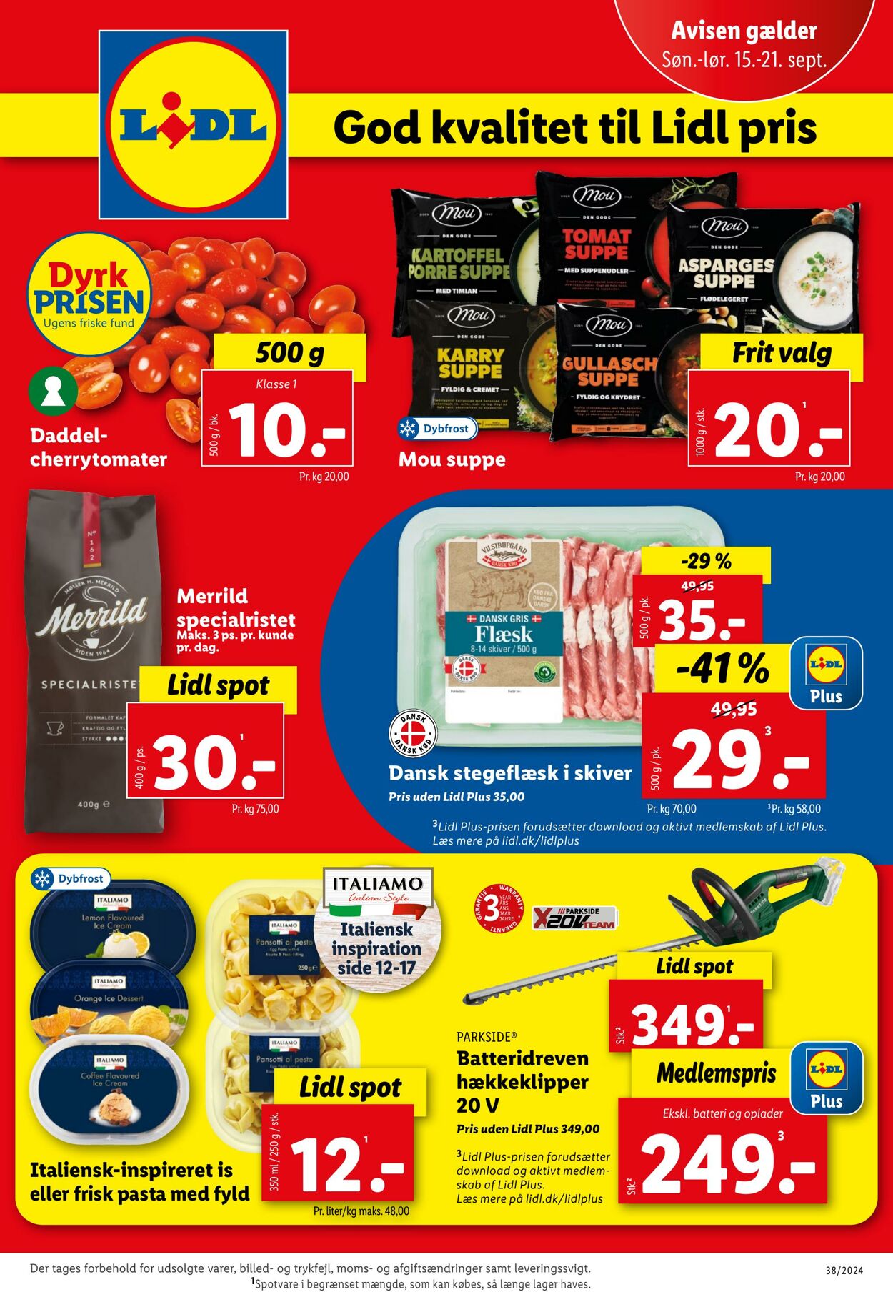 Tilbud Lidl 14.09.2024 - 21.09.2024