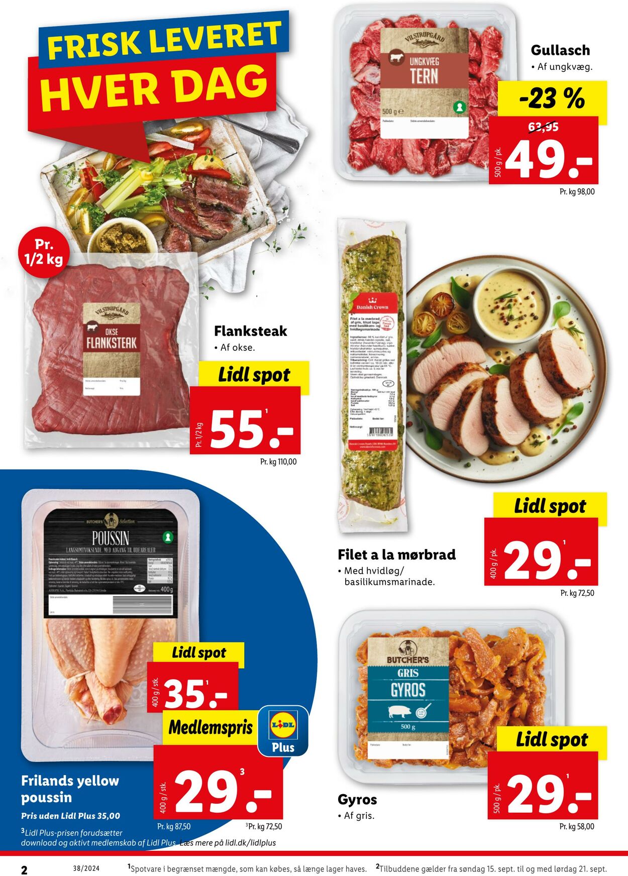 Tilbud Lidl 14.09.2024 - 21.09.2024