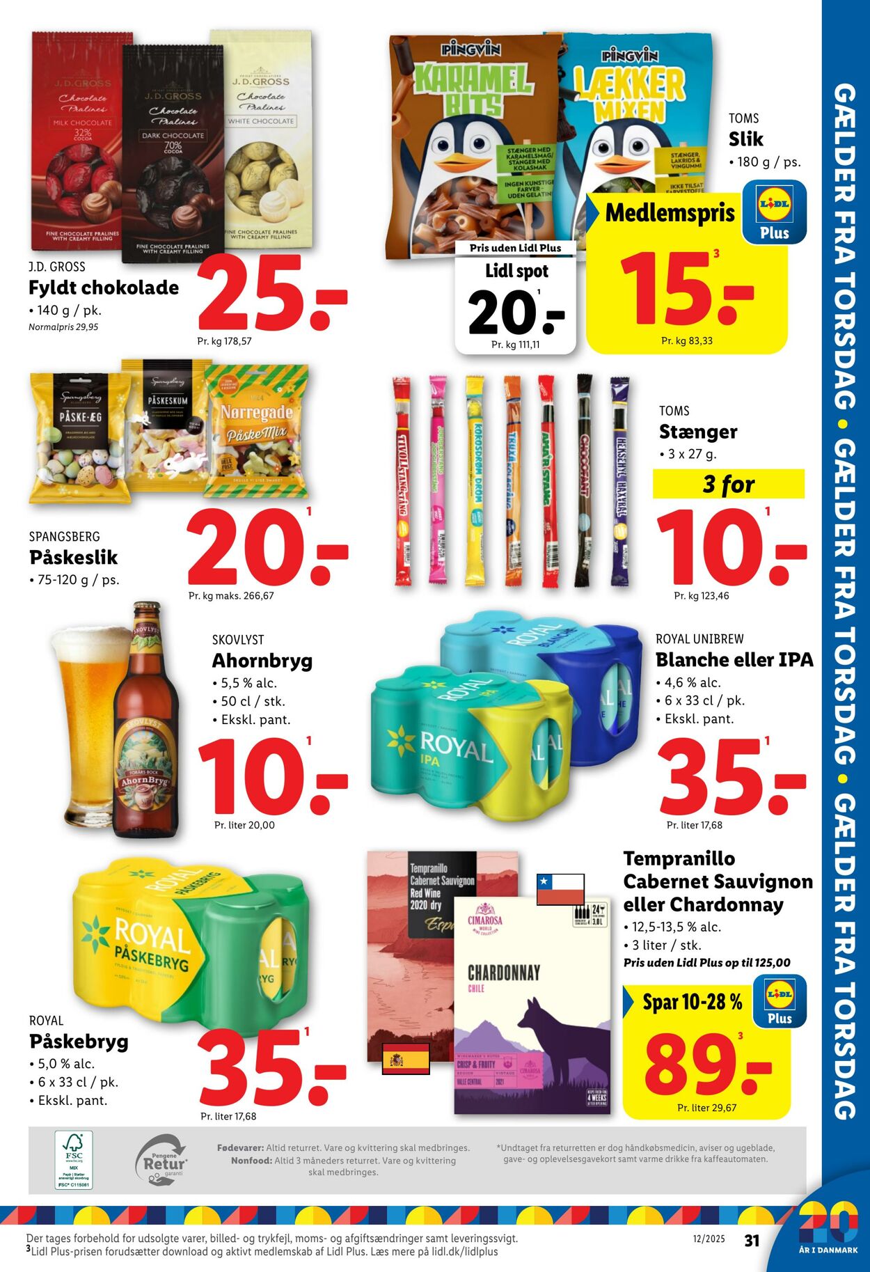 Tilbud Lidl 15.03.2025 - 22.03.2025