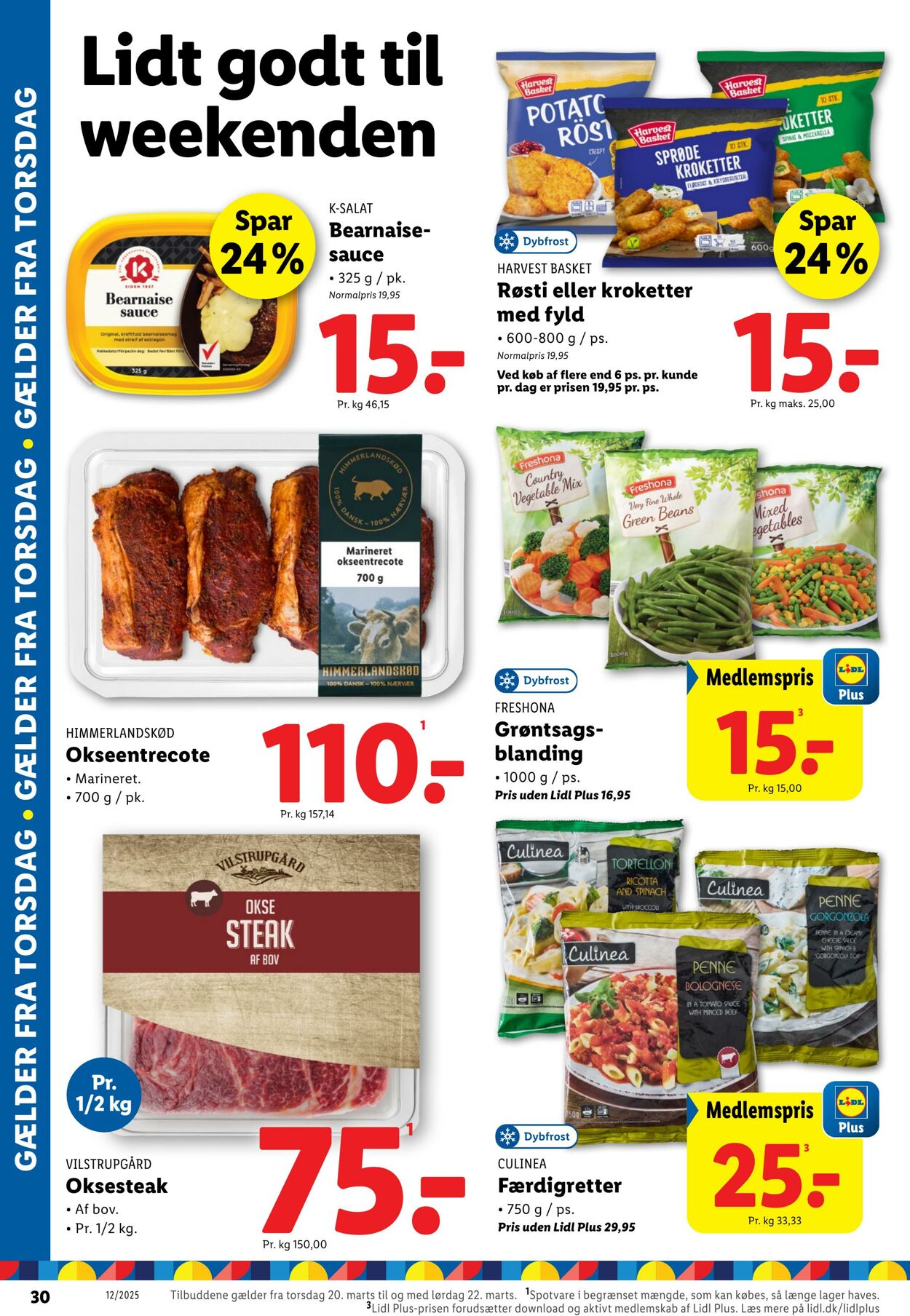 Tilbud Lidl 15.03.2025 - 22.03.2025