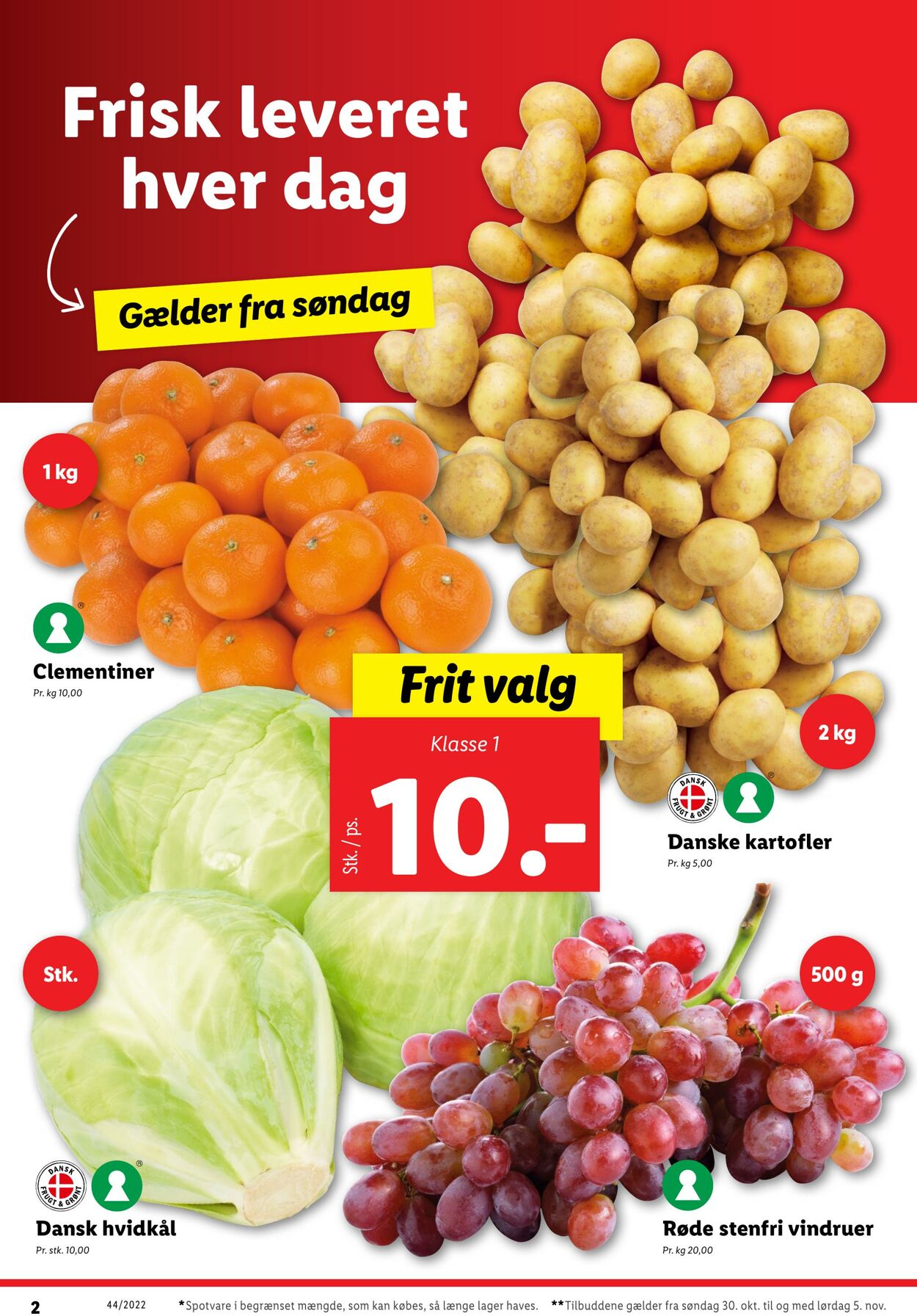 Tilbud Lidl 29.10.2022 - 05.11.2022