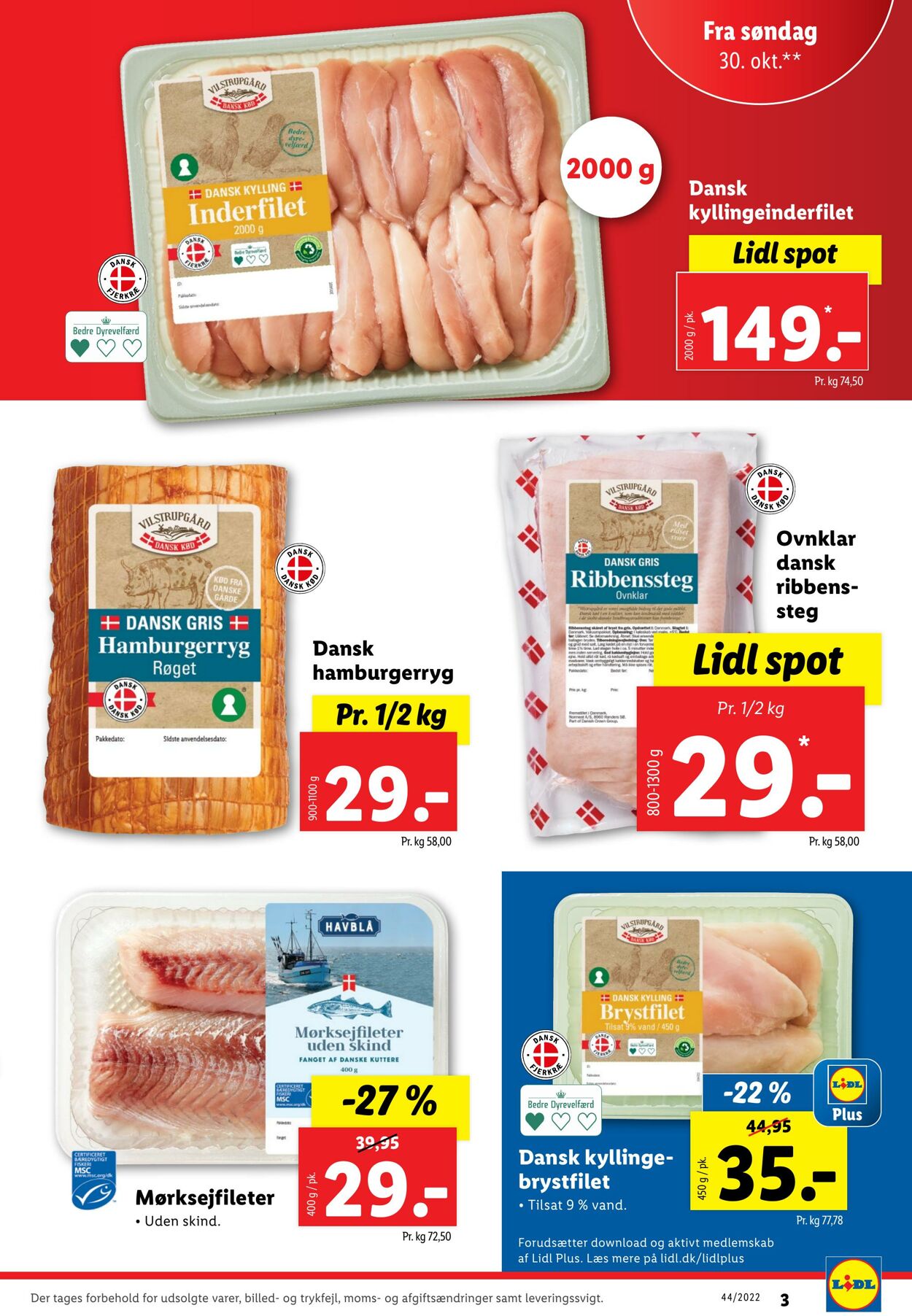 Tilbud Lidl 29.10.2022 - 05.11.2022