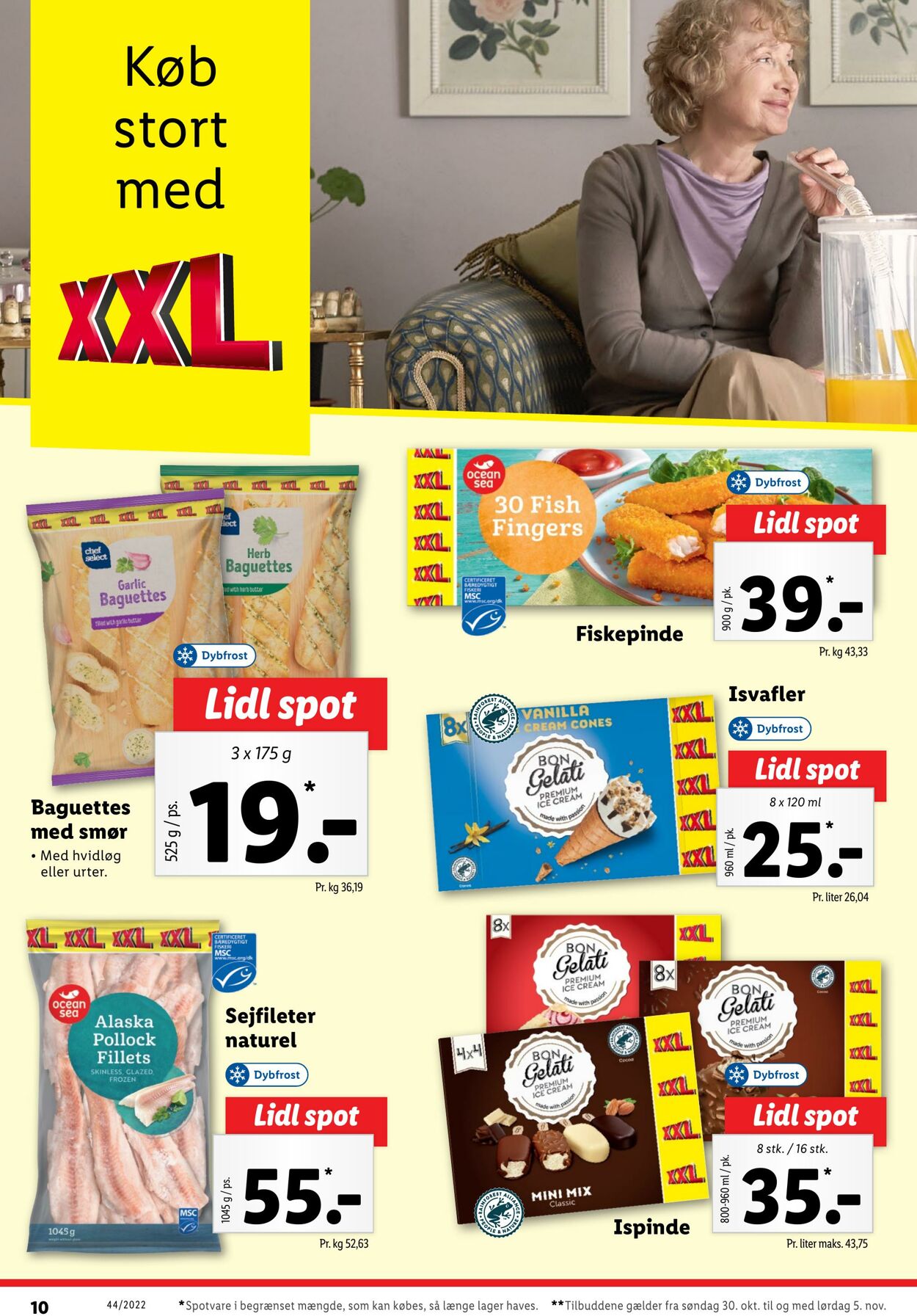 Tilbud Lidl 29.10.2022 - 05.11.2022