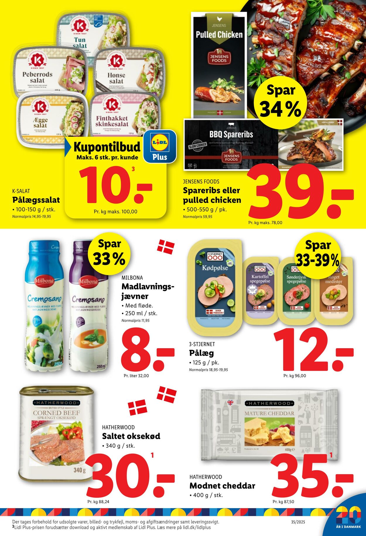 Tilbud Lidl 23.08.2025 - 30.08.2025
