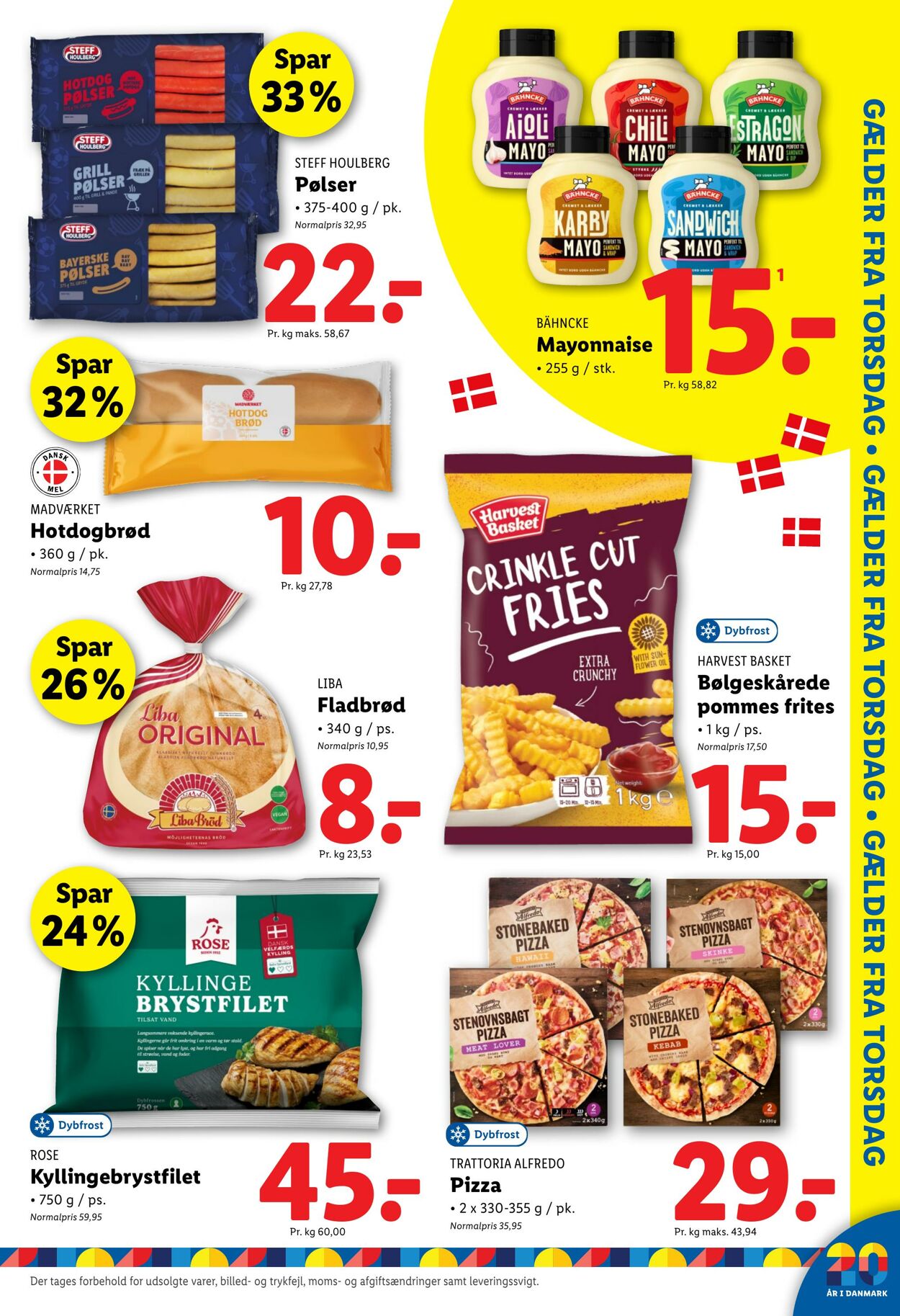 Tilbud Lidl 23.08.2025 - 30.08.2025