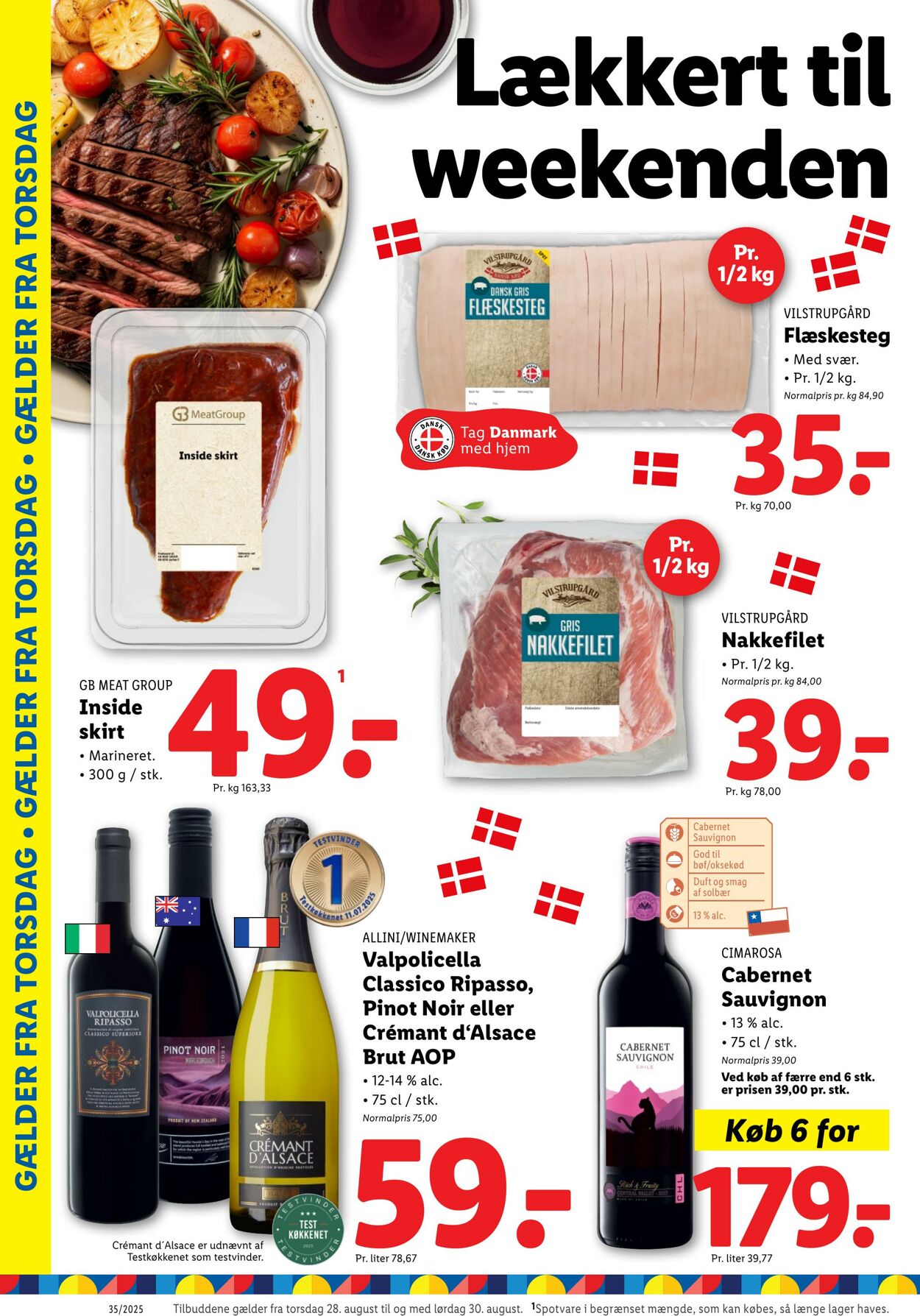 Tilbud Lidl 23.08.2025 - 30.08.2025