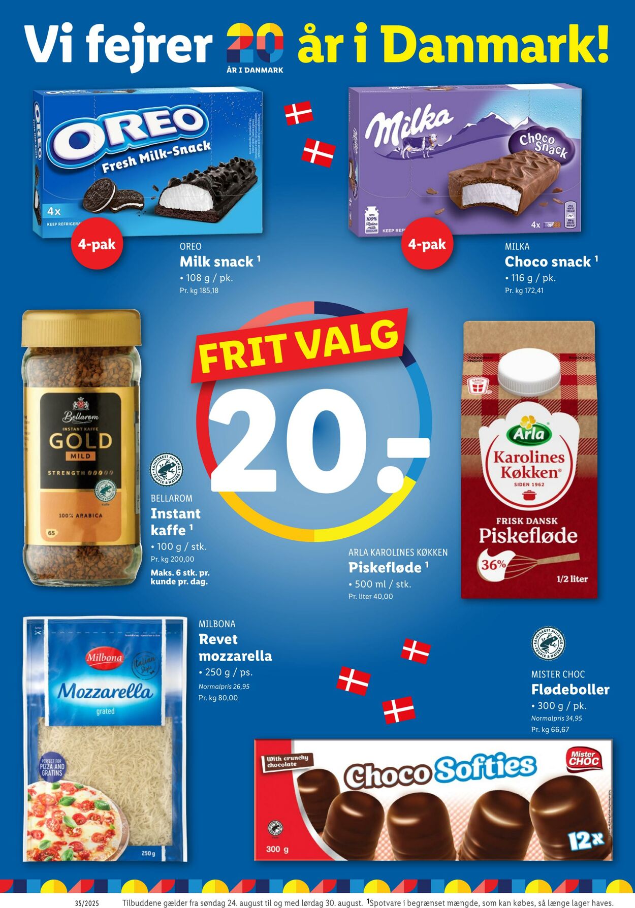 Tilbud Lidl 23.08.2025 - 30.08.2025