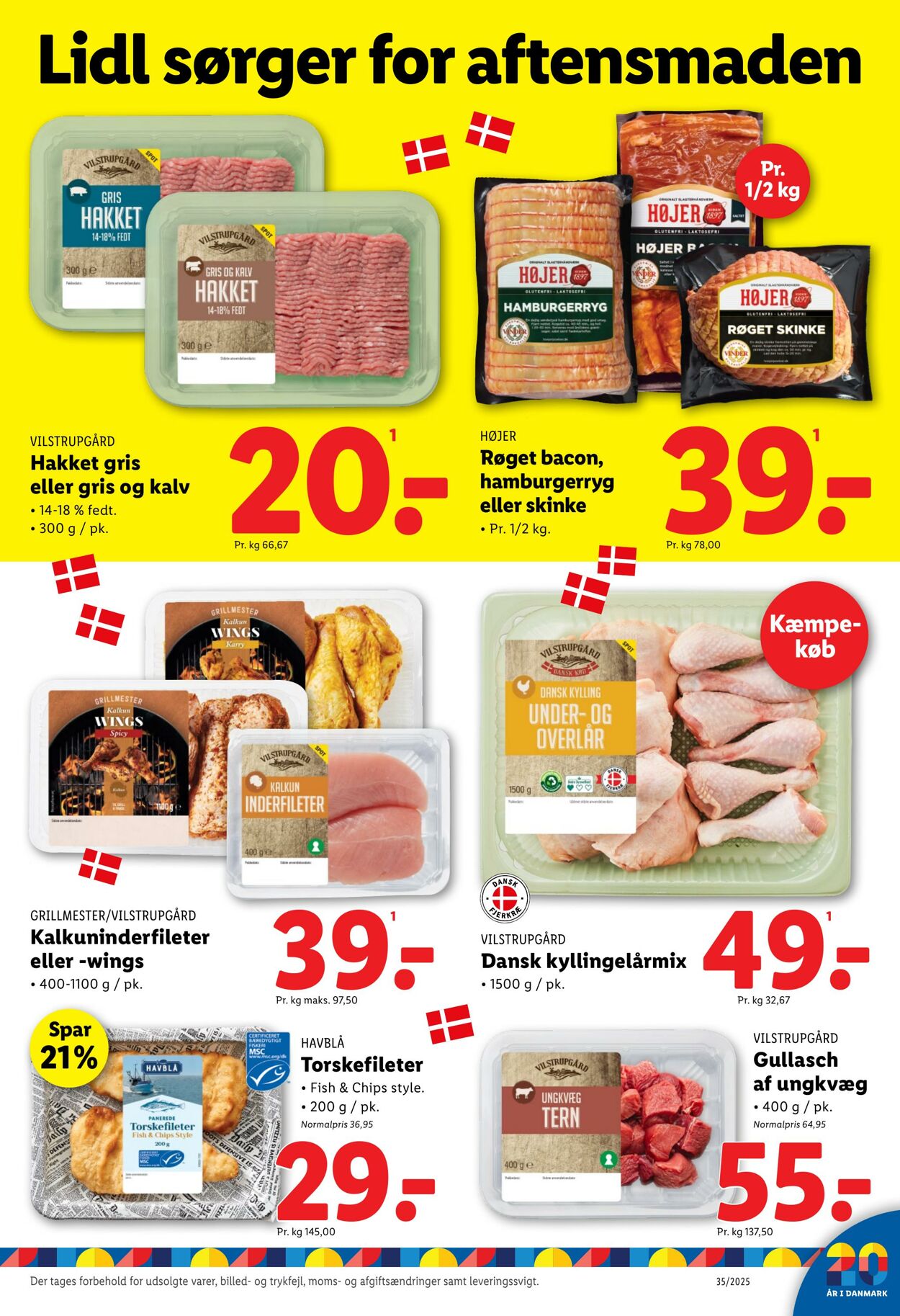 Tilbud Lidl 23.08.2025 - 30.08.2025