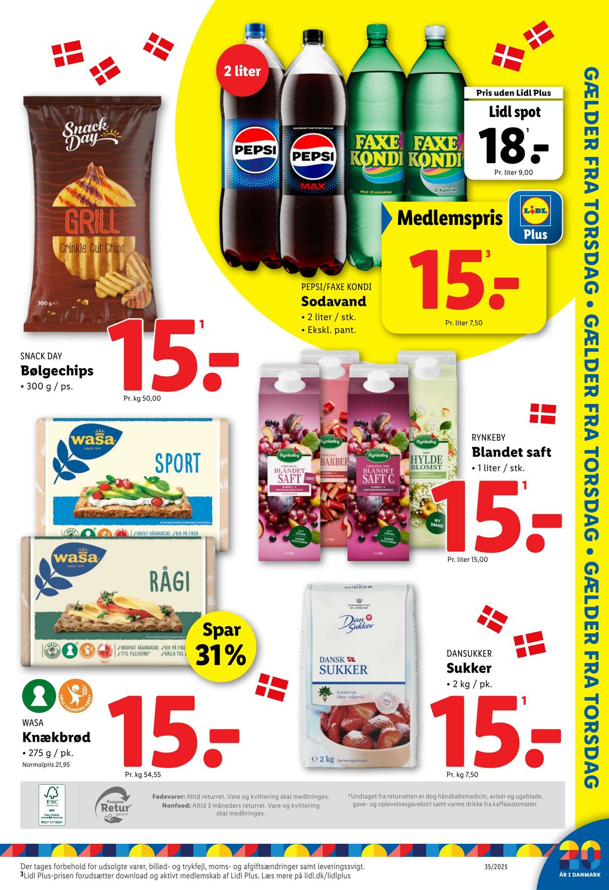 Tilbud Lidl 23.08.2025 - 30.08.2025
