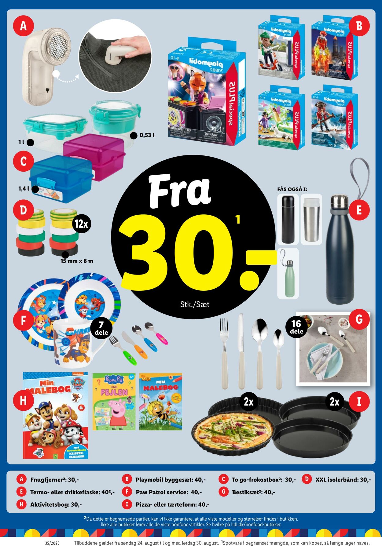 Tilbud Lidl 23.08.2025 - 30.08.2025