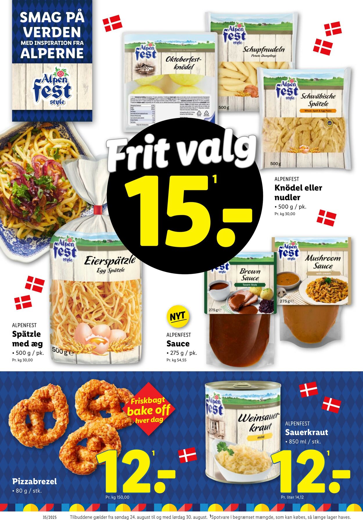 Tilbud Lidl 23.08.2025 - 30.08.2025