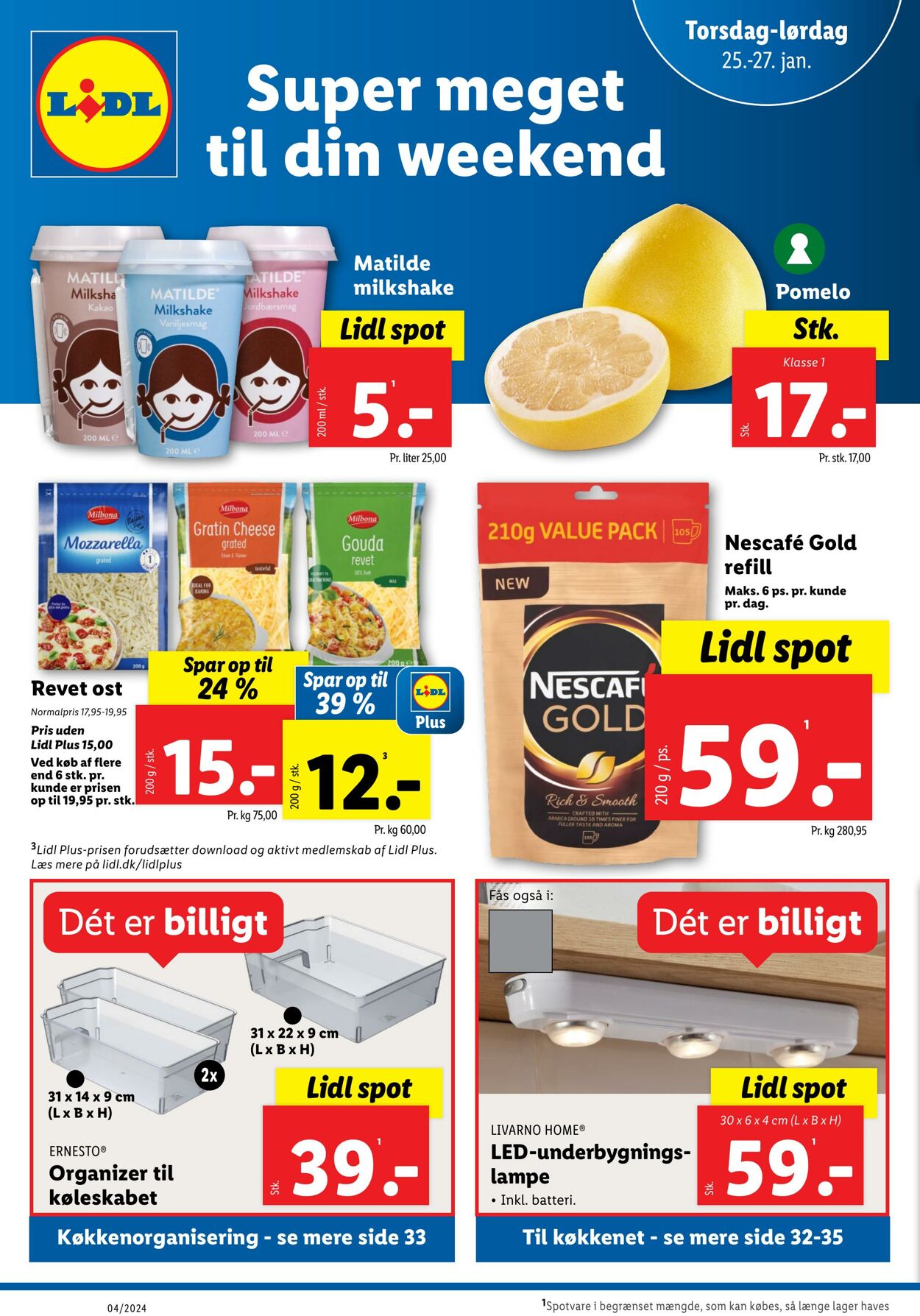 Tilbud Lidl 20.01.2024 - 27.01.2024