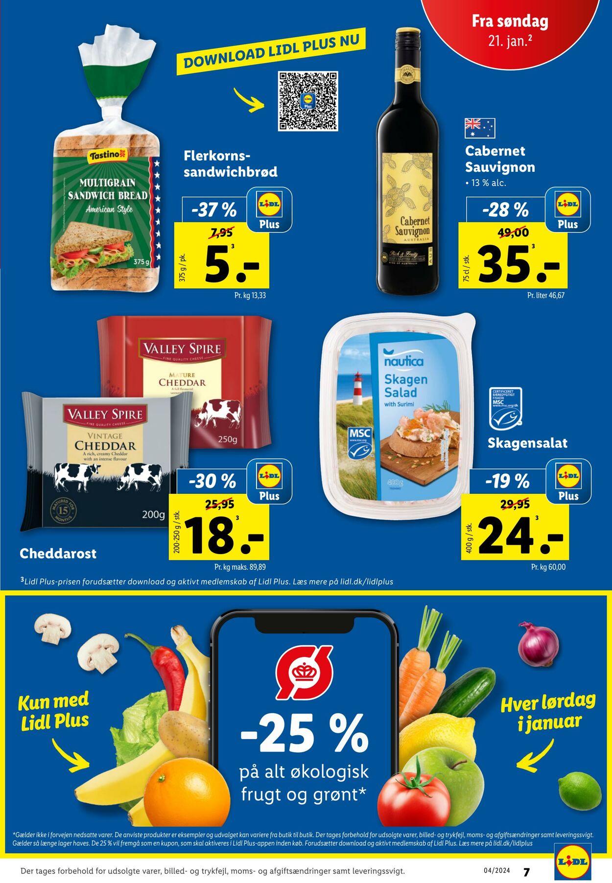 Tilbud Lidl 20.01.2024 - 27.01.2024