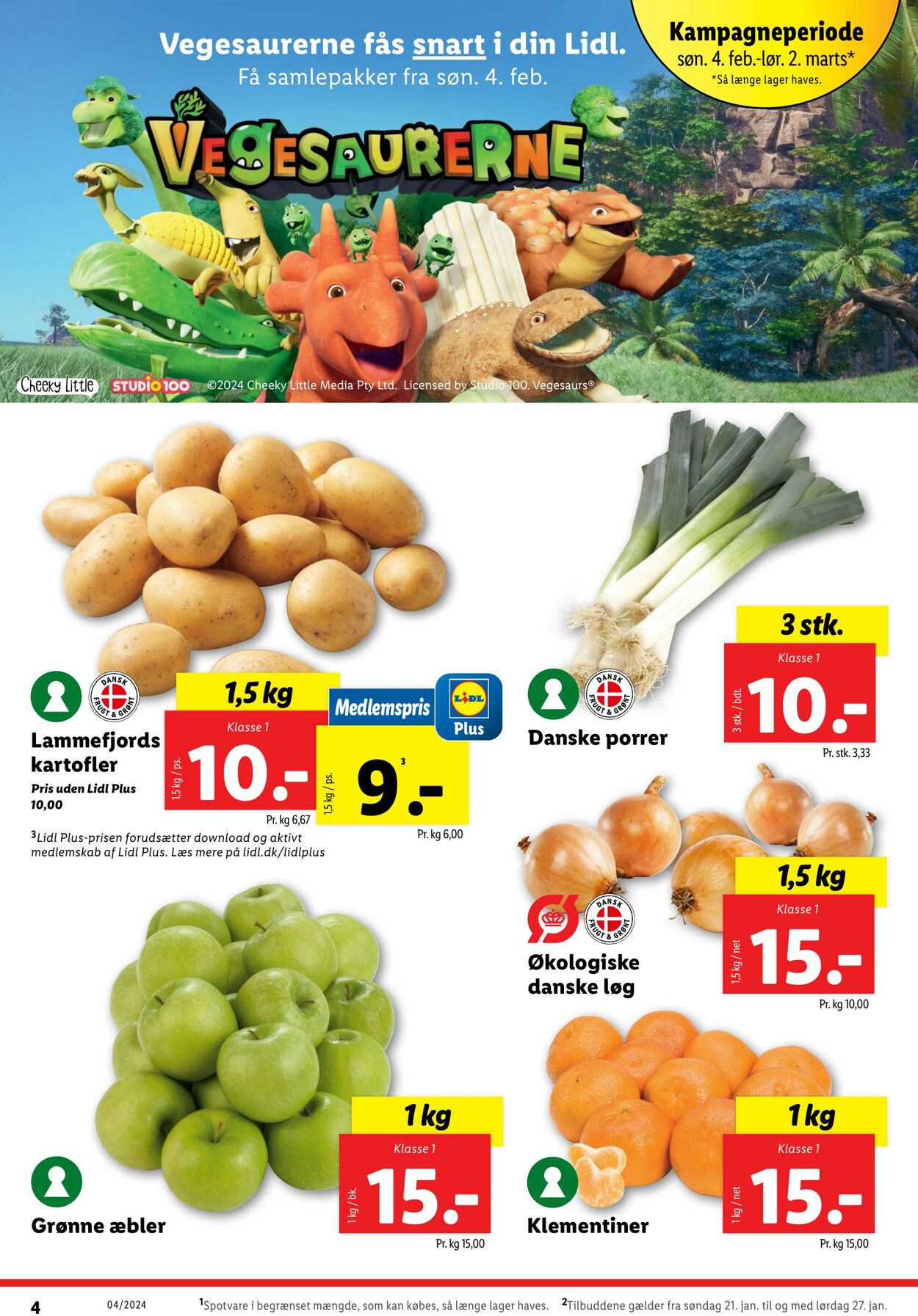 Tilbud Lidl 20.01.2024 - 27.01.2024