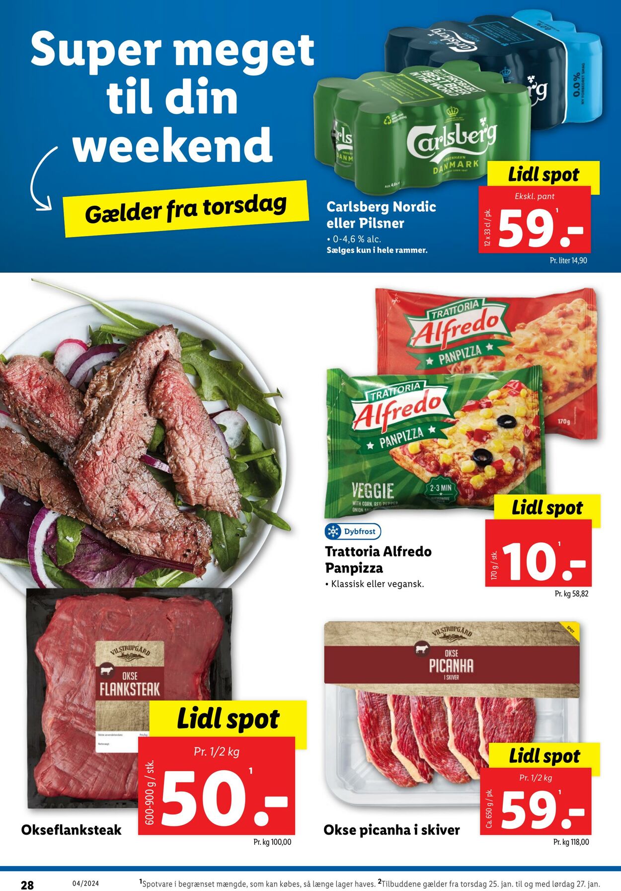 Tilbud Lidl 20.01.2024 - 27.01.2024