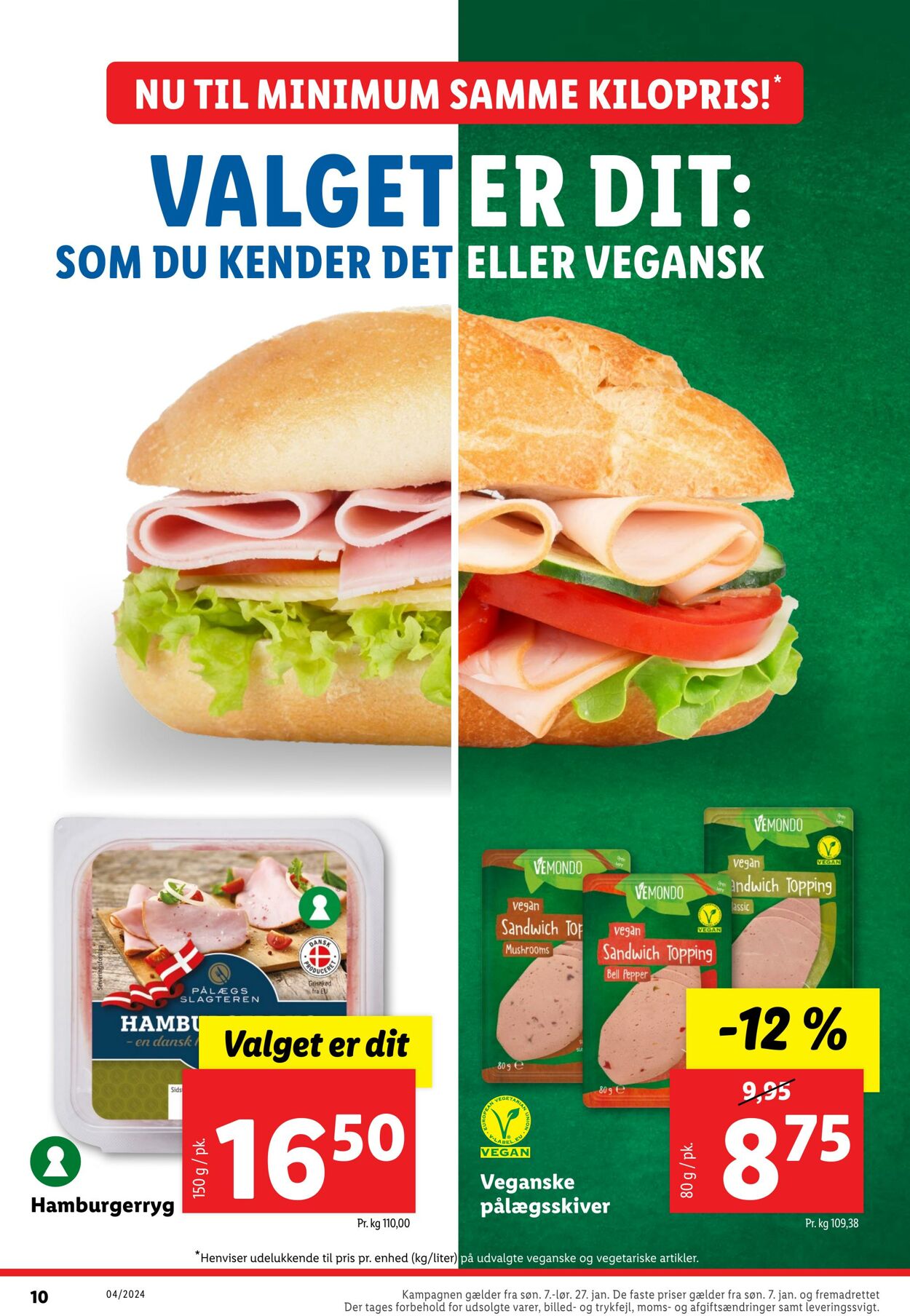 Tilbud Lidl 20.01.2024 - 27.01.2024