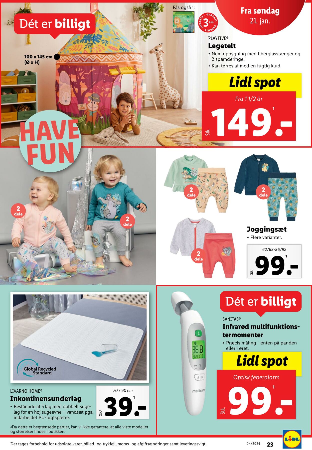 Tilbud Lidl 20.01.2024 - 27.01.2024