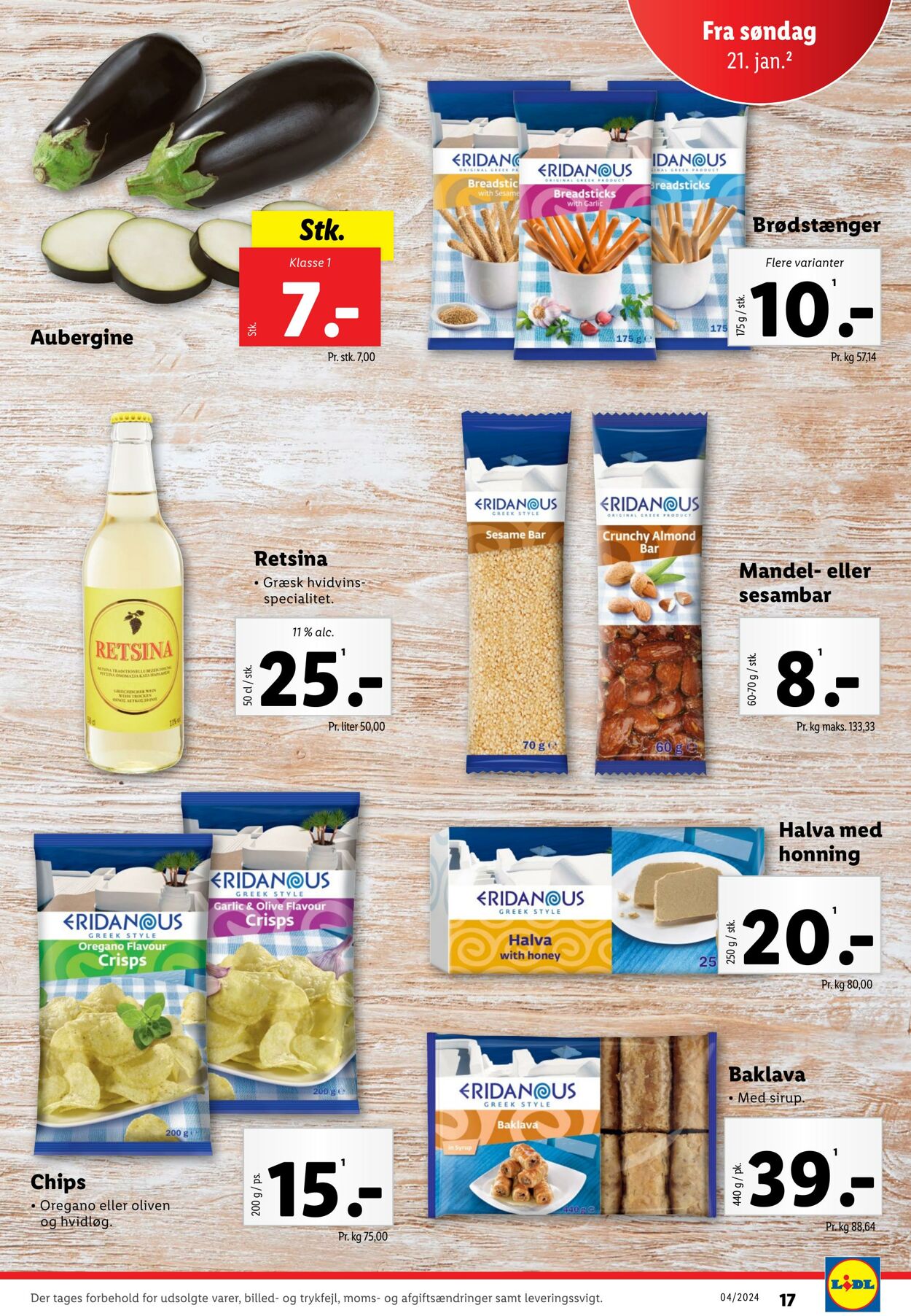 Tilbud Lidl 20.01.2024 - 27.01.2024