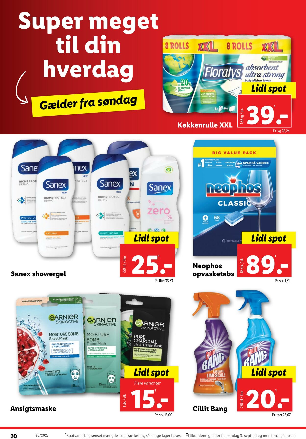 Tilbud Lidl 02.09.2023 - 09.09.2023