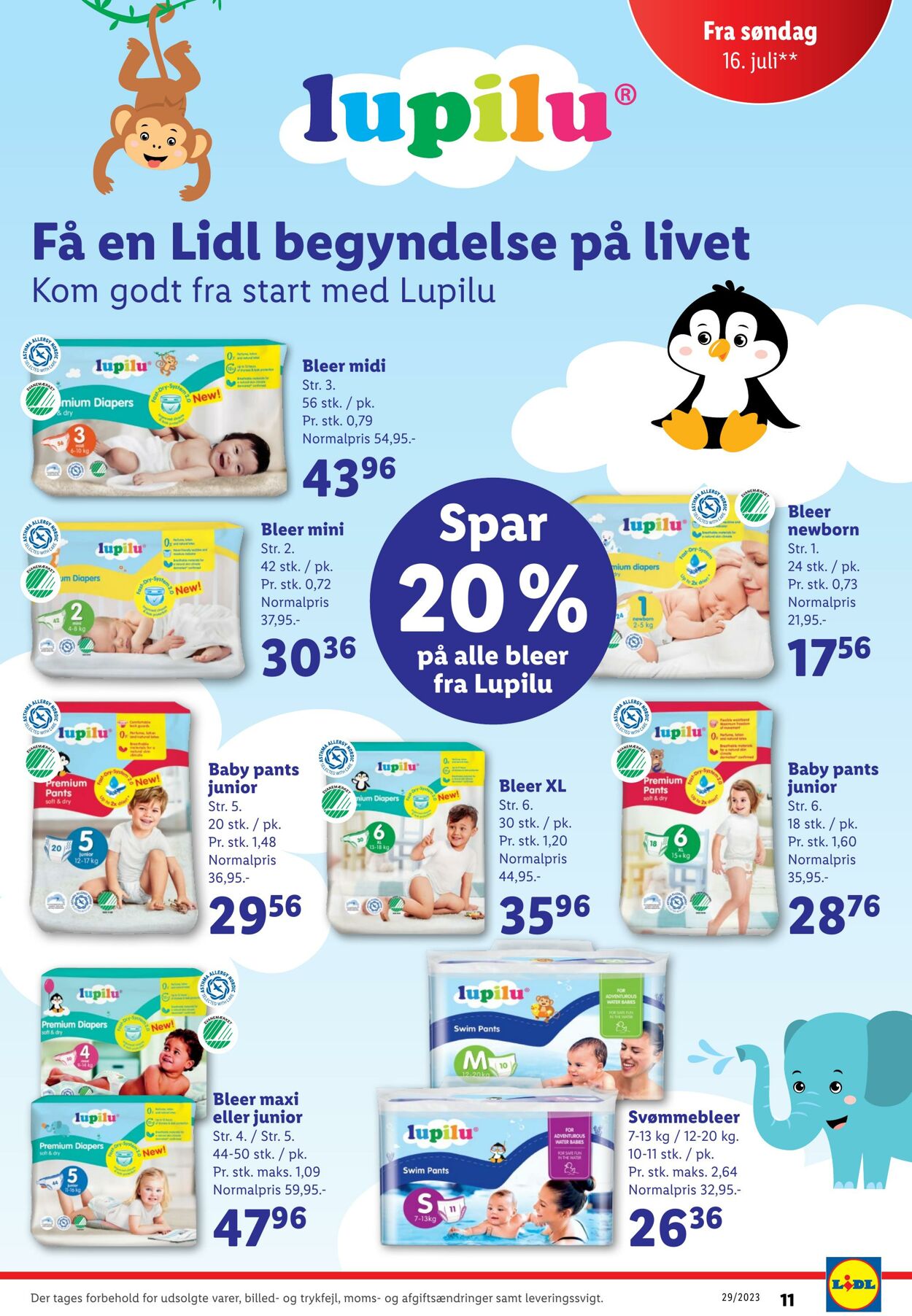 Tilbud Lidl 15.07.2023 - 22.07.2023