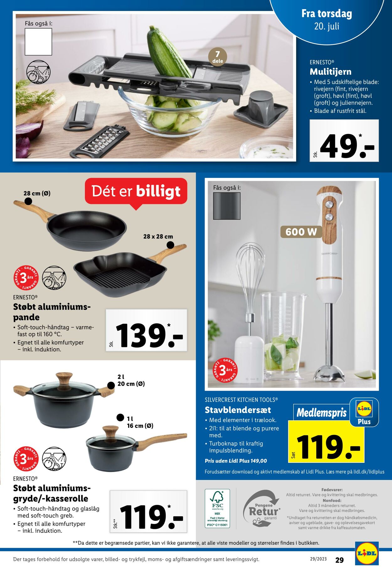 Tilbud Lidl 15.07.2023 - 22.07.2023