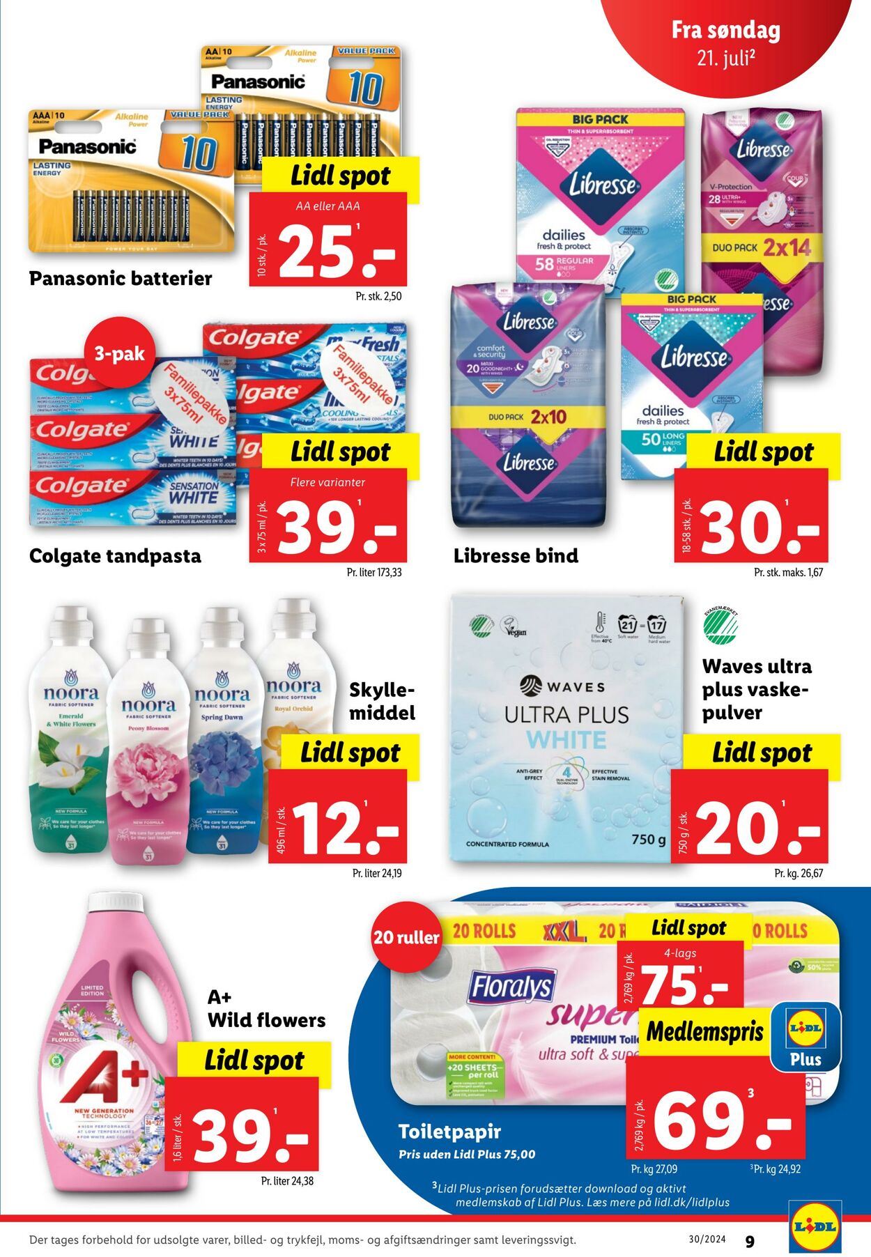 Tilbud Lidl 20.07.2024 - 27.07.2024