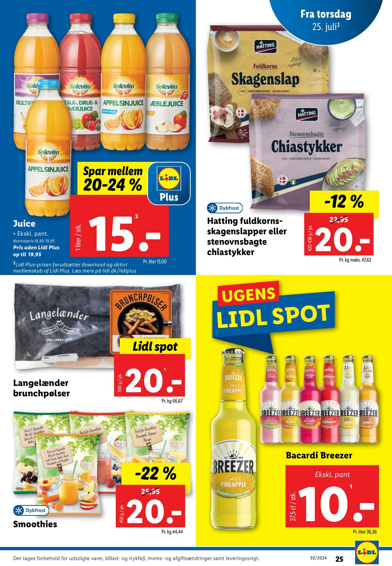 Tilbud Lidl 20.07.2024 - 27.07.2024