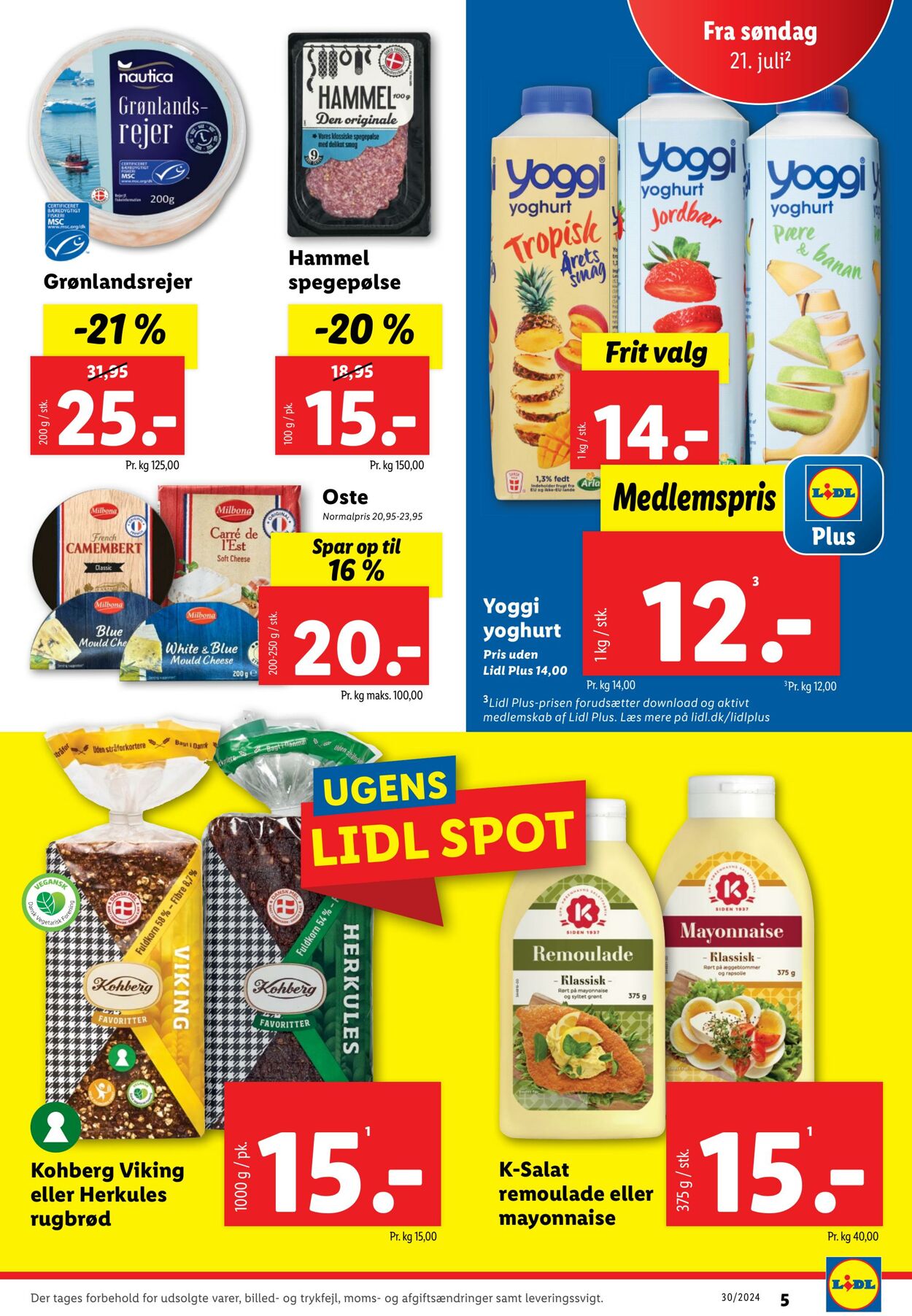 Tilbud Lidl 20.07.2024 - 27.07.2024