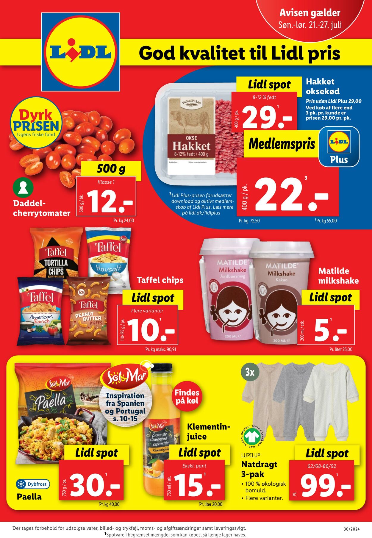 Tilbud Lidl 20.07.2024 - 27.07.2024