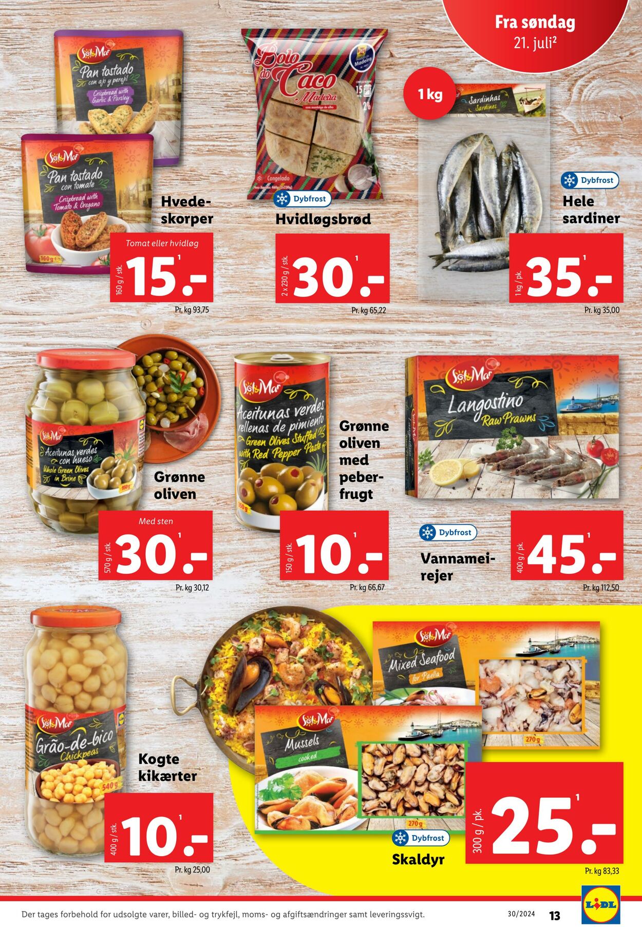 Tilbud Lidl 20.07.2024 - 27.07.2024