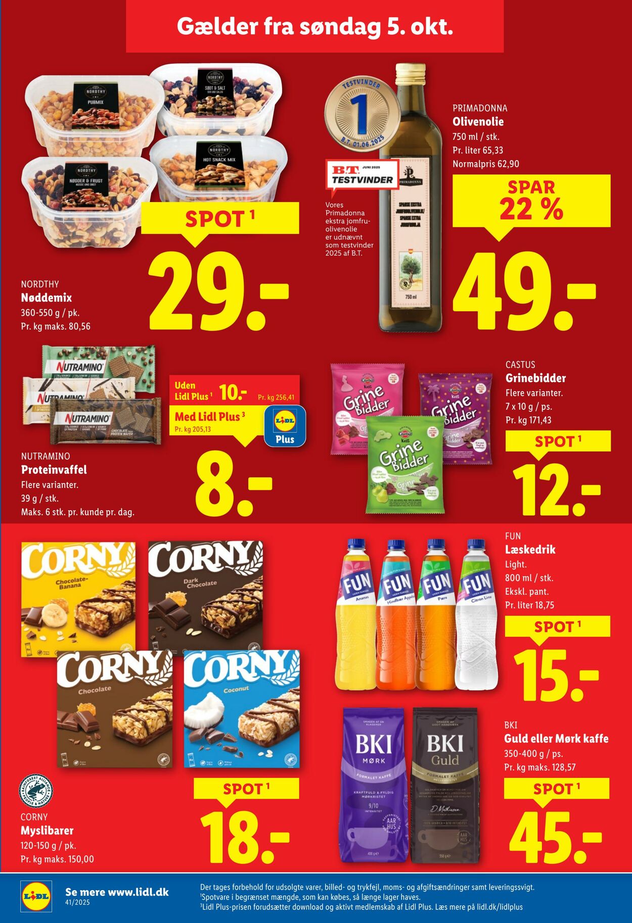 Tilbud Lidl 04.10.2025 - 11.10.2025