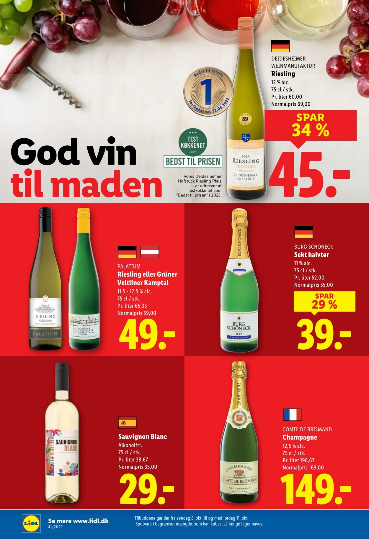 Tilbud Lidl 04.10.2025 - 11.10.2025