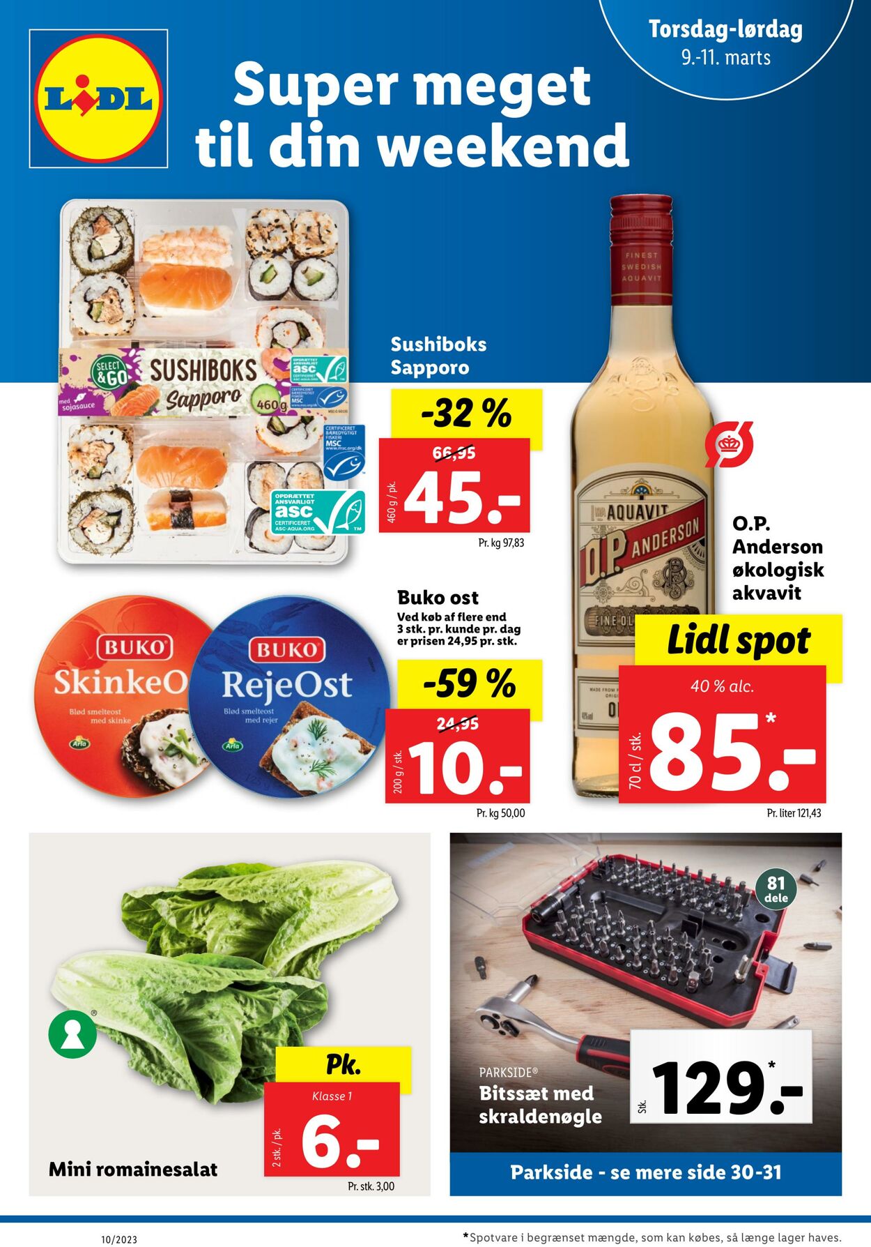 Tilbud Lidl 04.03.2023 - 11.03.2023