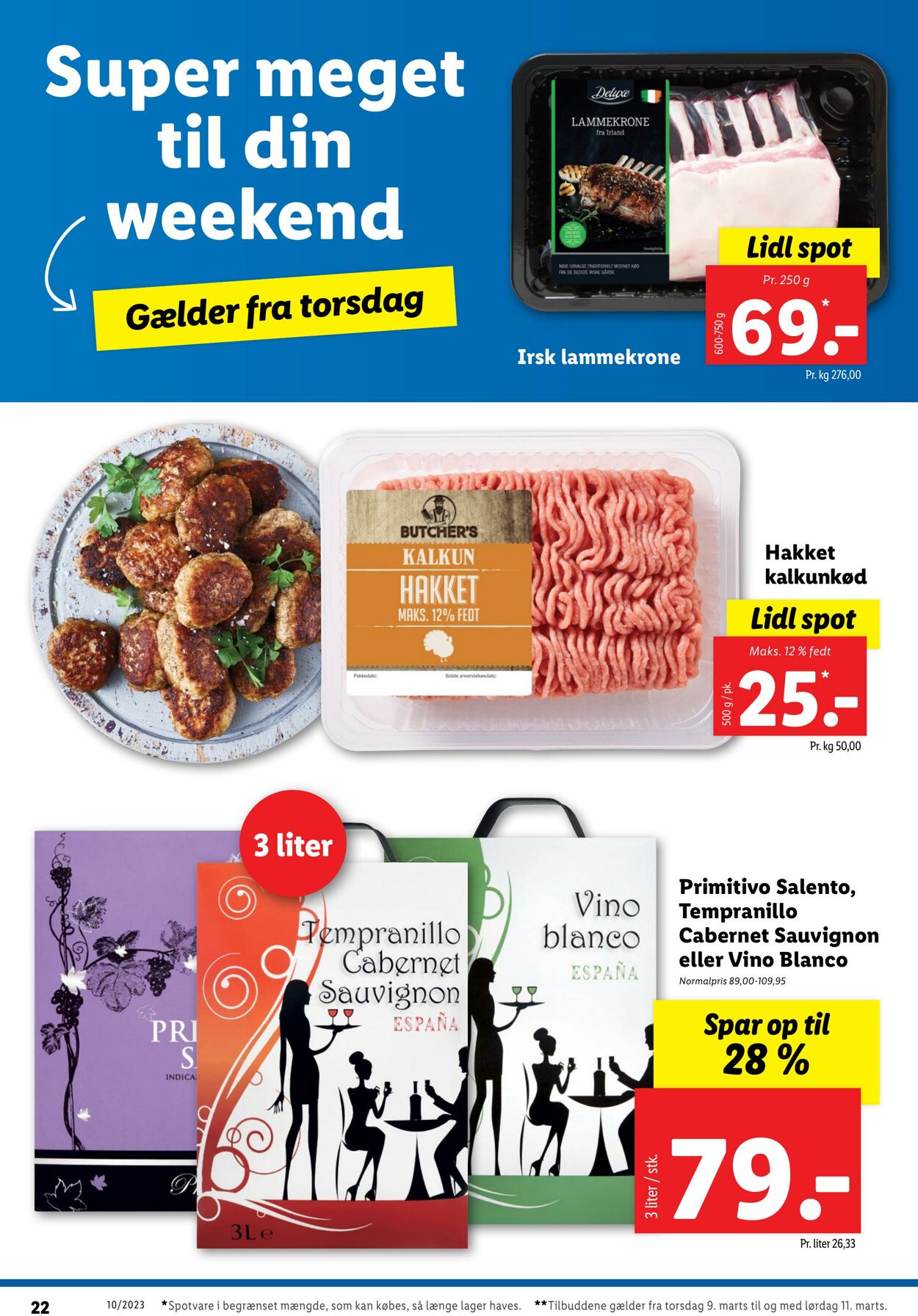 Tilbud Lidl 04.03.2023 - 11.03.2023