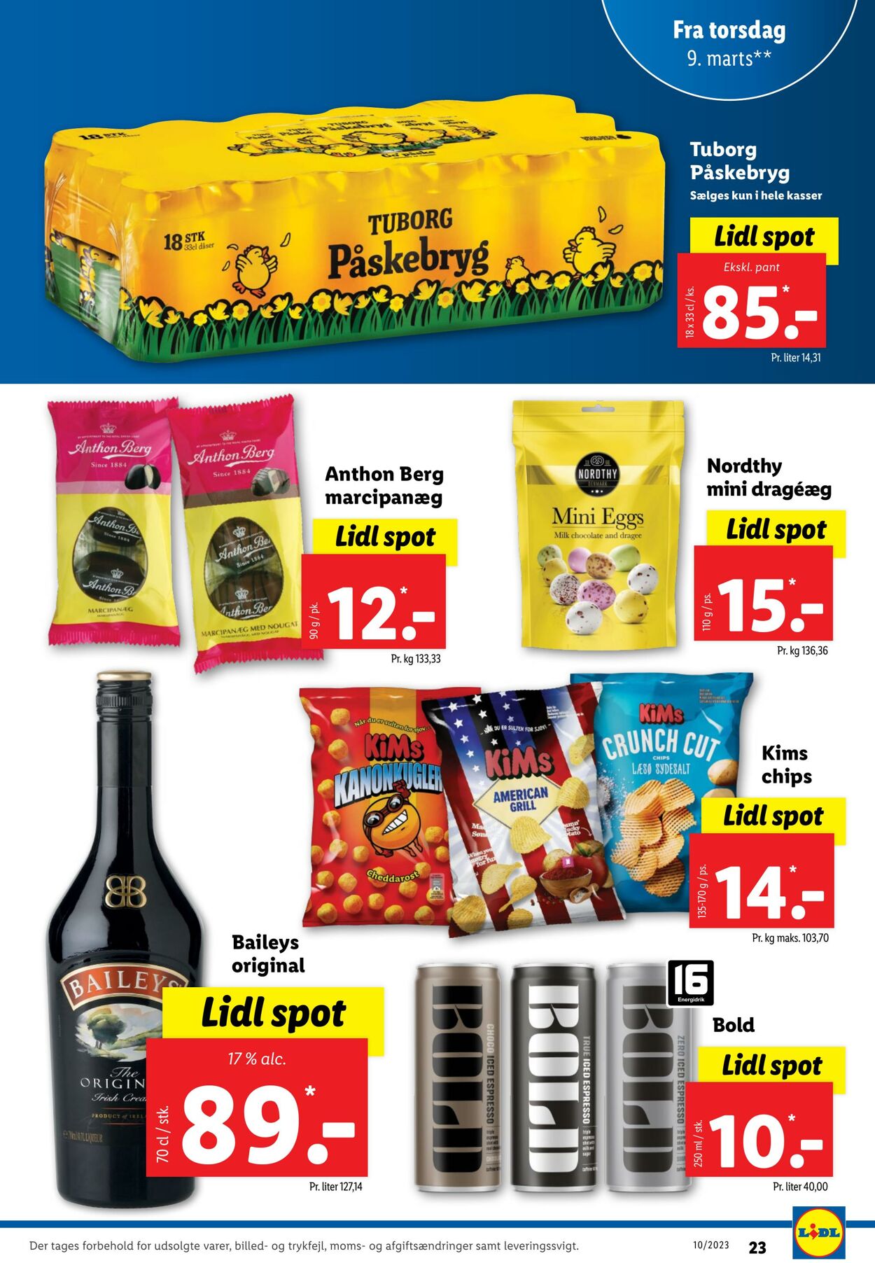 Tilbud Lidl 04.03.2023 - 11.03.2023