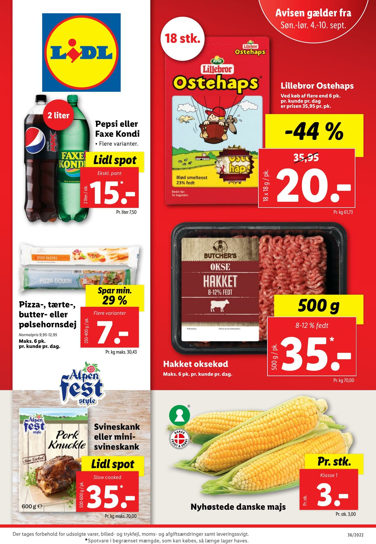 Tilbud Lidl 03.09.2022 - 10.09.2022