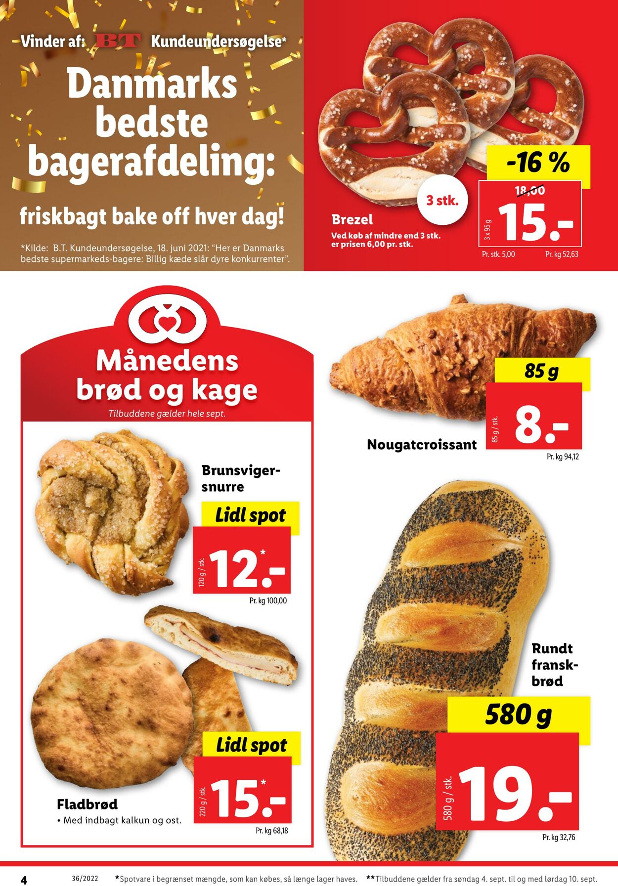 Tilbud Lidl 03.09.2022 - 10.09.2022