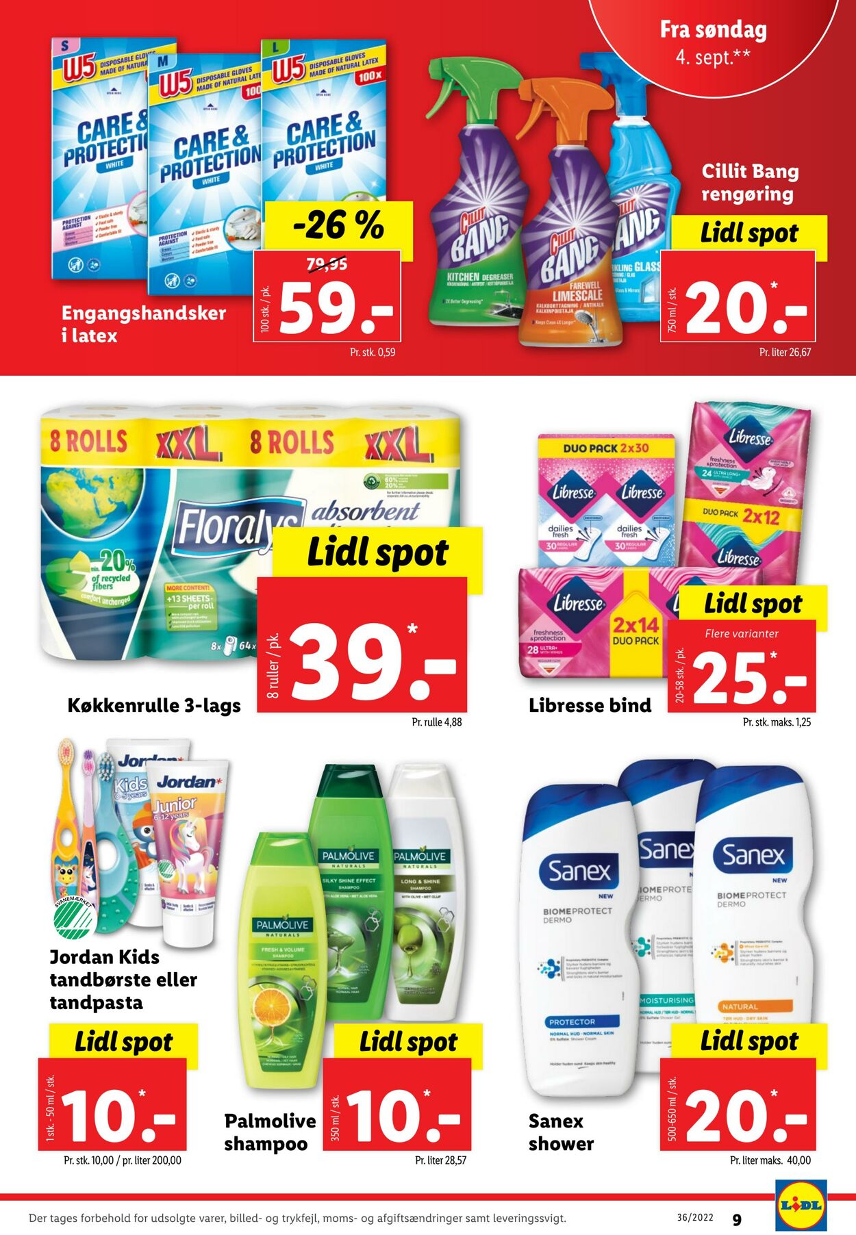 Tilbud Lidl 03.09.2022 - 10.09.2022