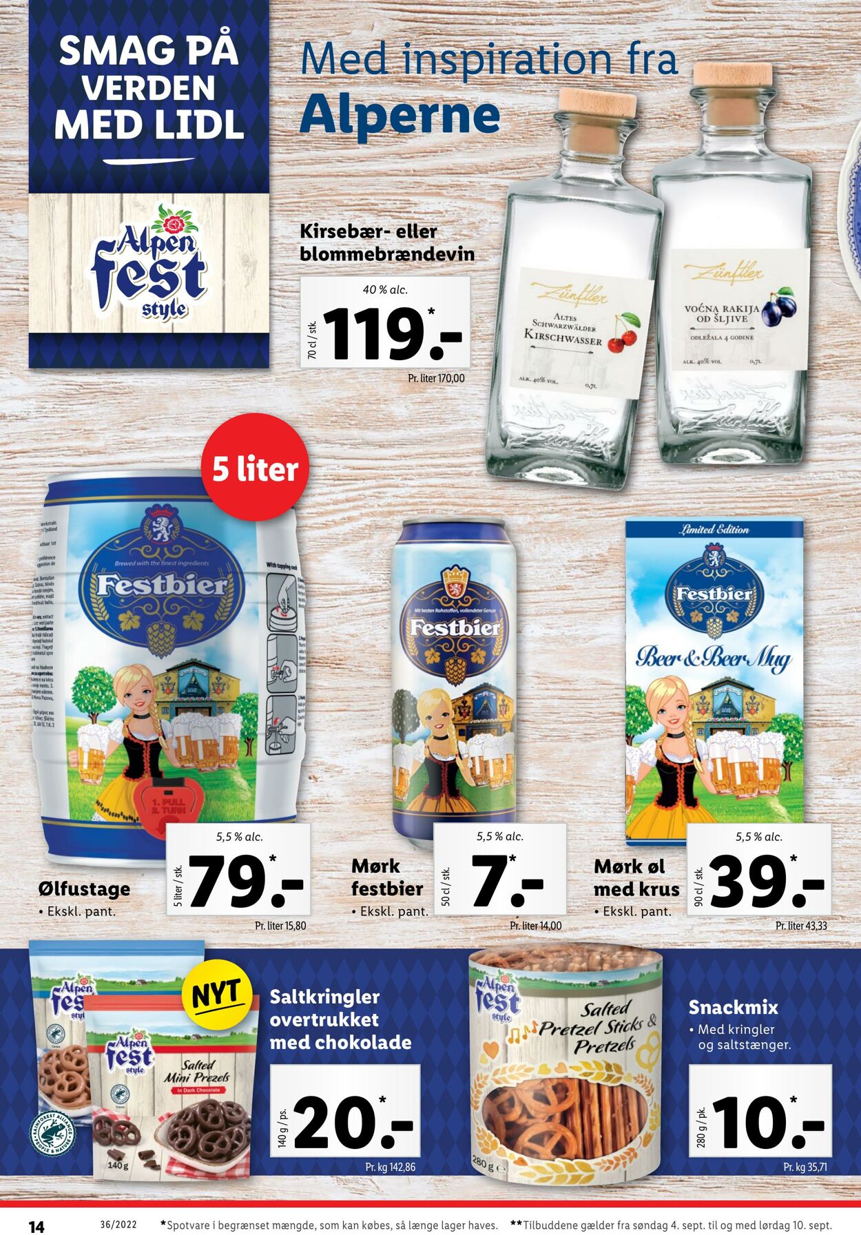 Tilbud Lidl 03.09.2022 - 10.09.2022