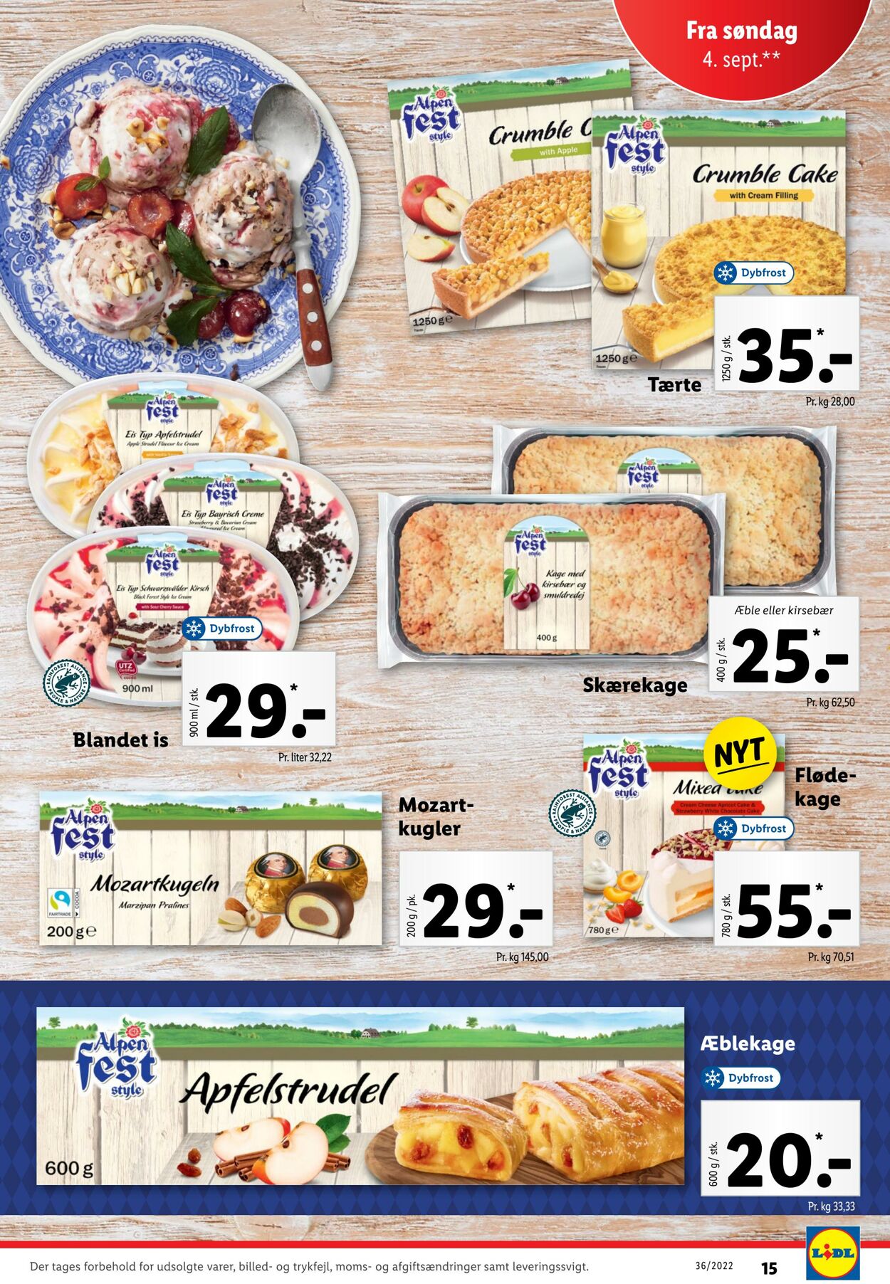 Tilbud Lidl 03.09.2022 - 10.09.2022