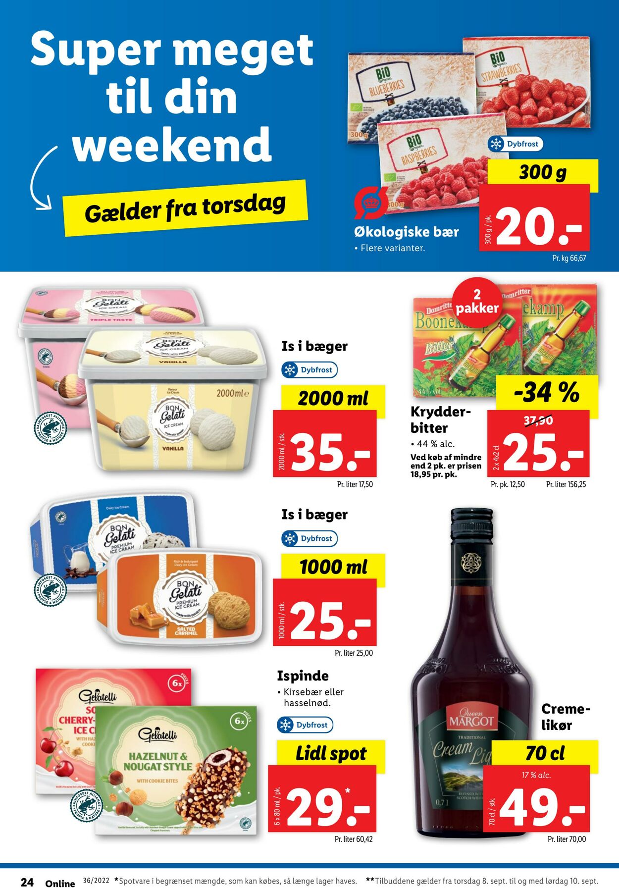 Tilbud Lidl 03.09.2022 - 10.09.2022