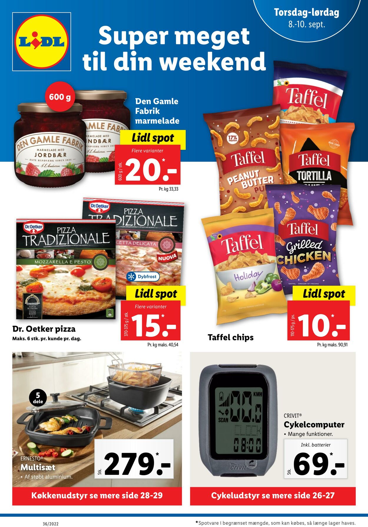 Tilbud Lidl 03.09.2022 - 10.09.2022