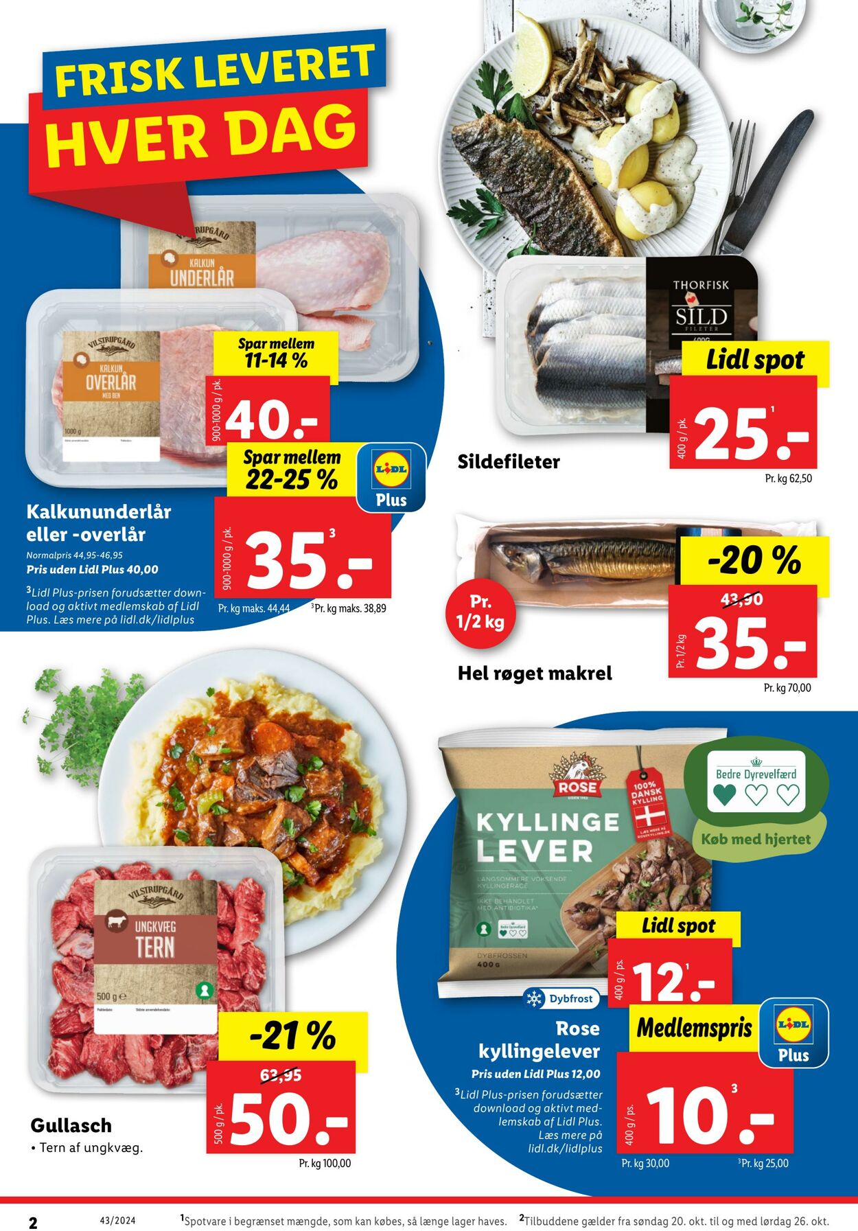 Tilbud Lidl 19.10.2024 - 26.10.2024