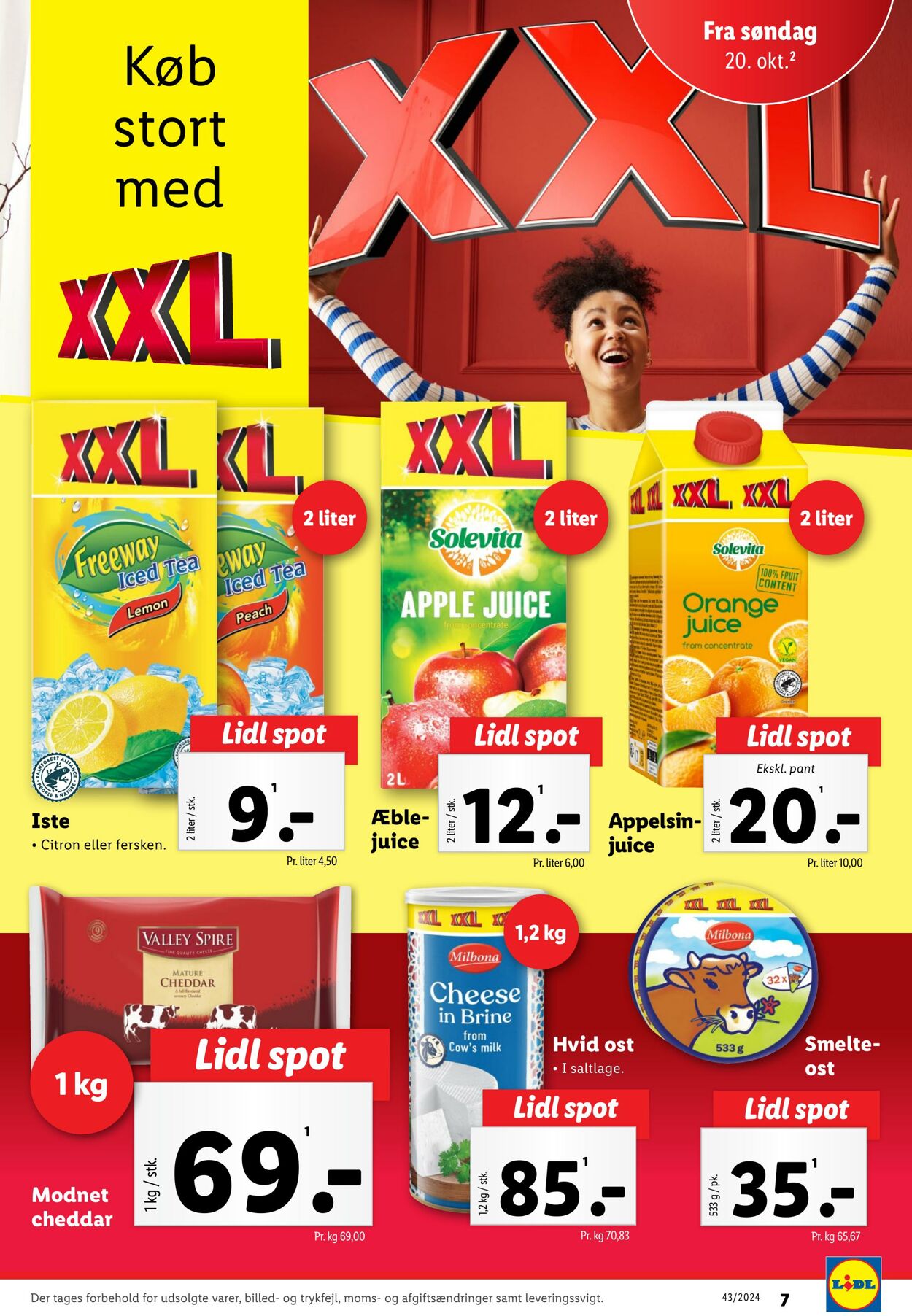 Tilbud Lidl 19.10.2024 - 26.10.2024