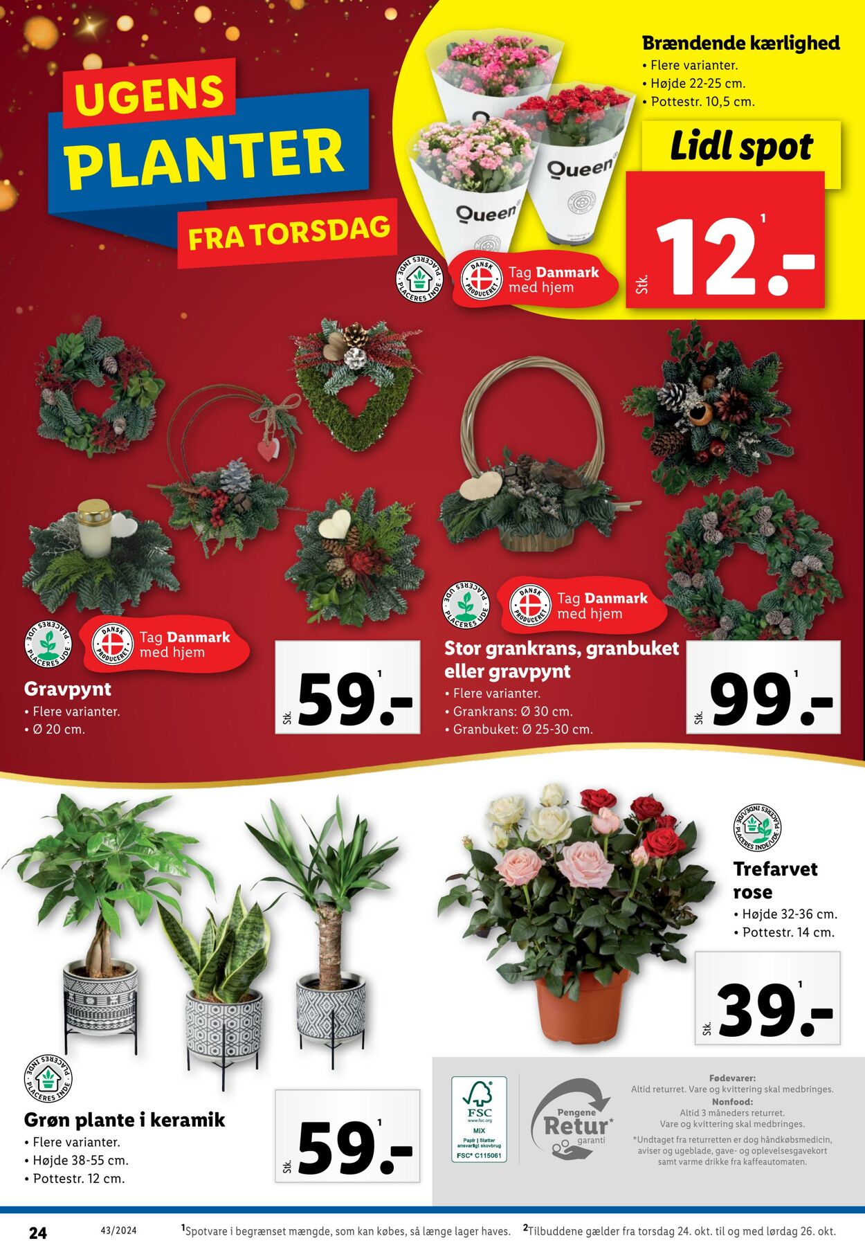 Tilbud Lidl 19.10.2024 - 26.10.2024