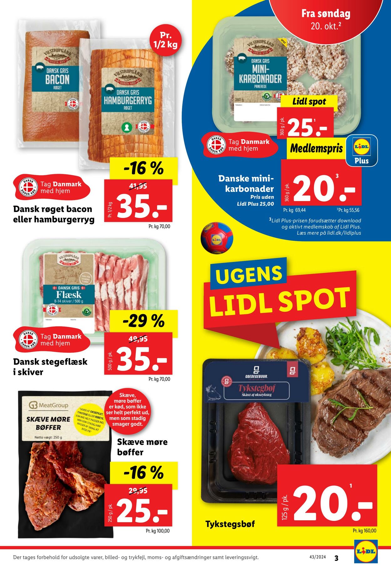 Tilbud Lidl 19.10.2024 - 26.10.2024