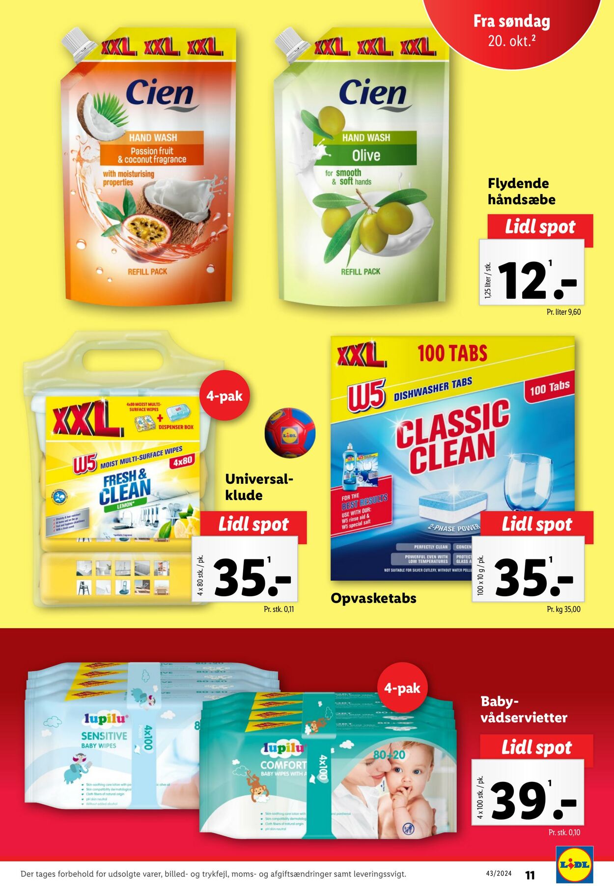 Tilbud Lidl 19.10.2024 - 26.10.2024