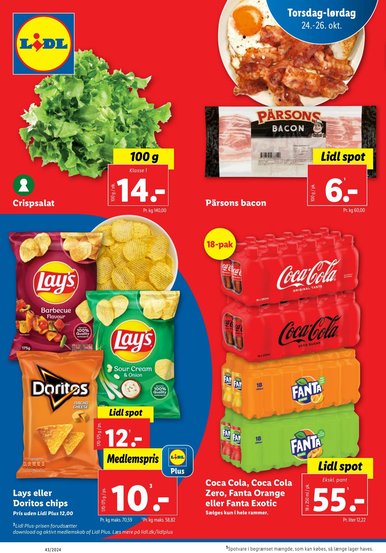 Tilbud Lidl 19.10.2024 - 26.10.2024