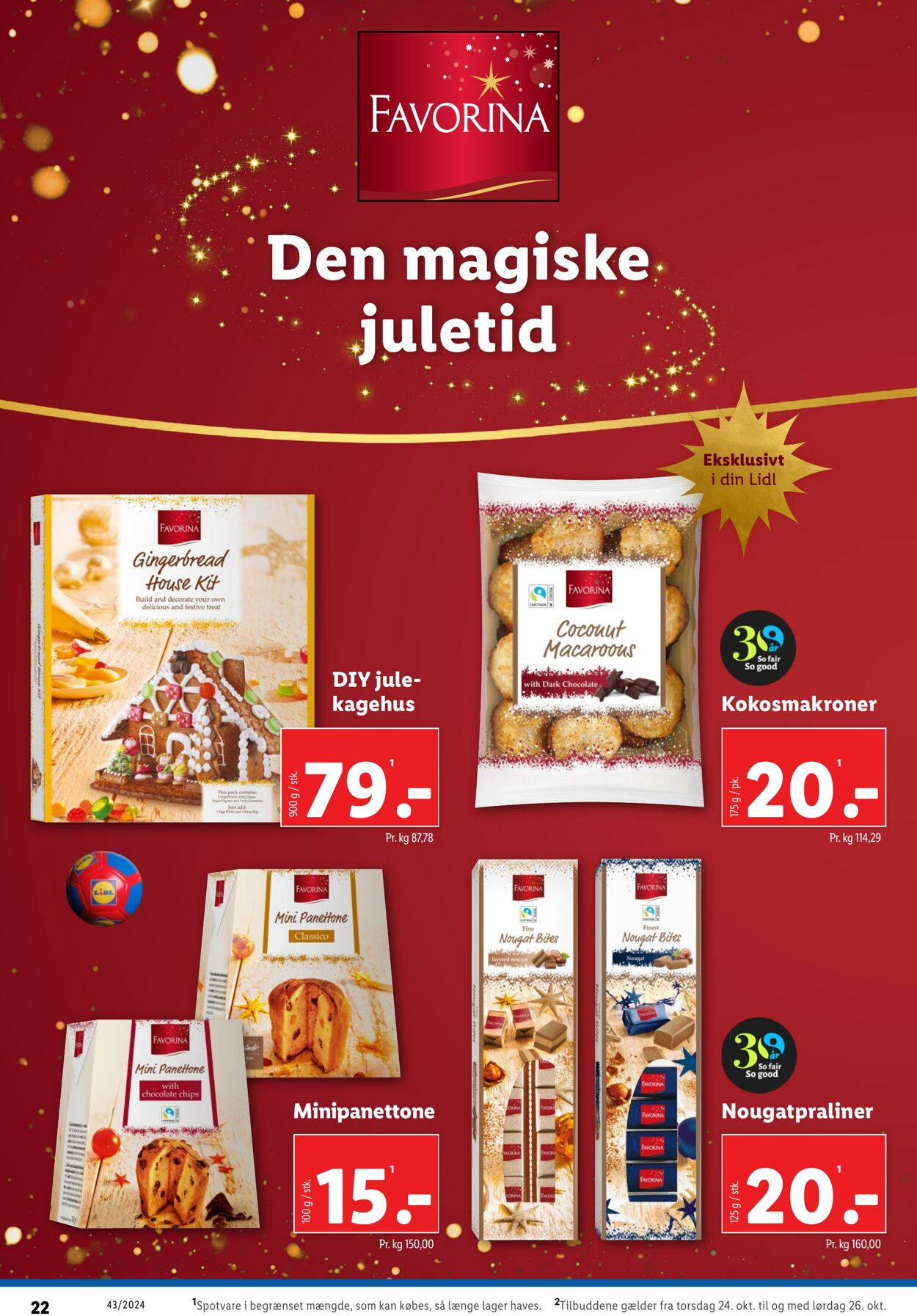 Tilbud Lidl 19.10.2024 - 26.10.2024