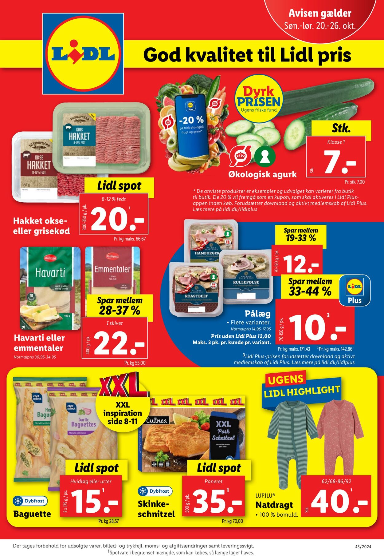 Tilbud Lidl 19.10.2024 - 26.10.2024